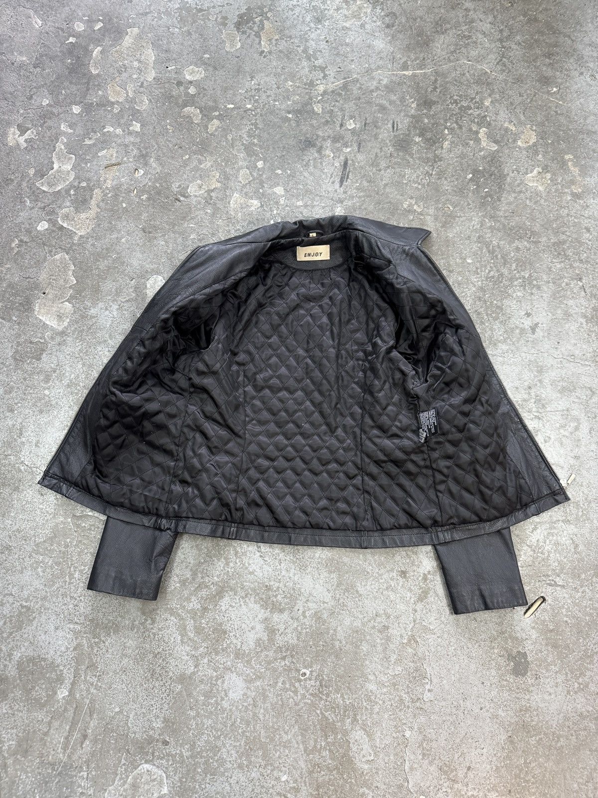 Japanese Brand Vintage Real Leather Avant Garde y2k Jacket Size S / US 4 / IT 40 - 8 Thumbnail