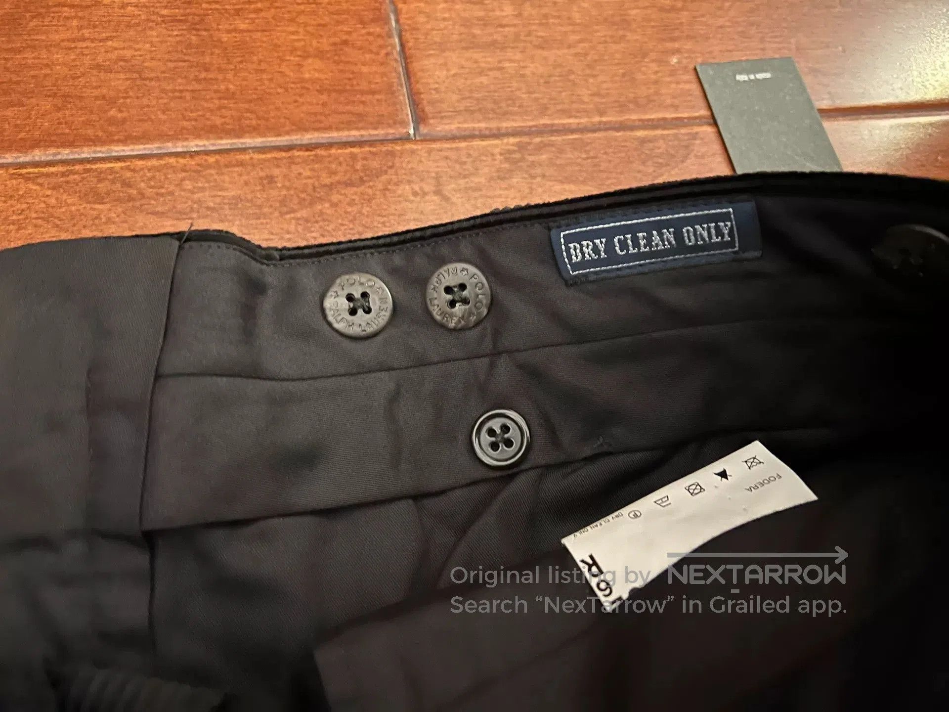 RRL Ralph Lauren POLO Ralph Lauren RRL Black Corduroy Trousers. Size US 33 - 6 Thumbnail