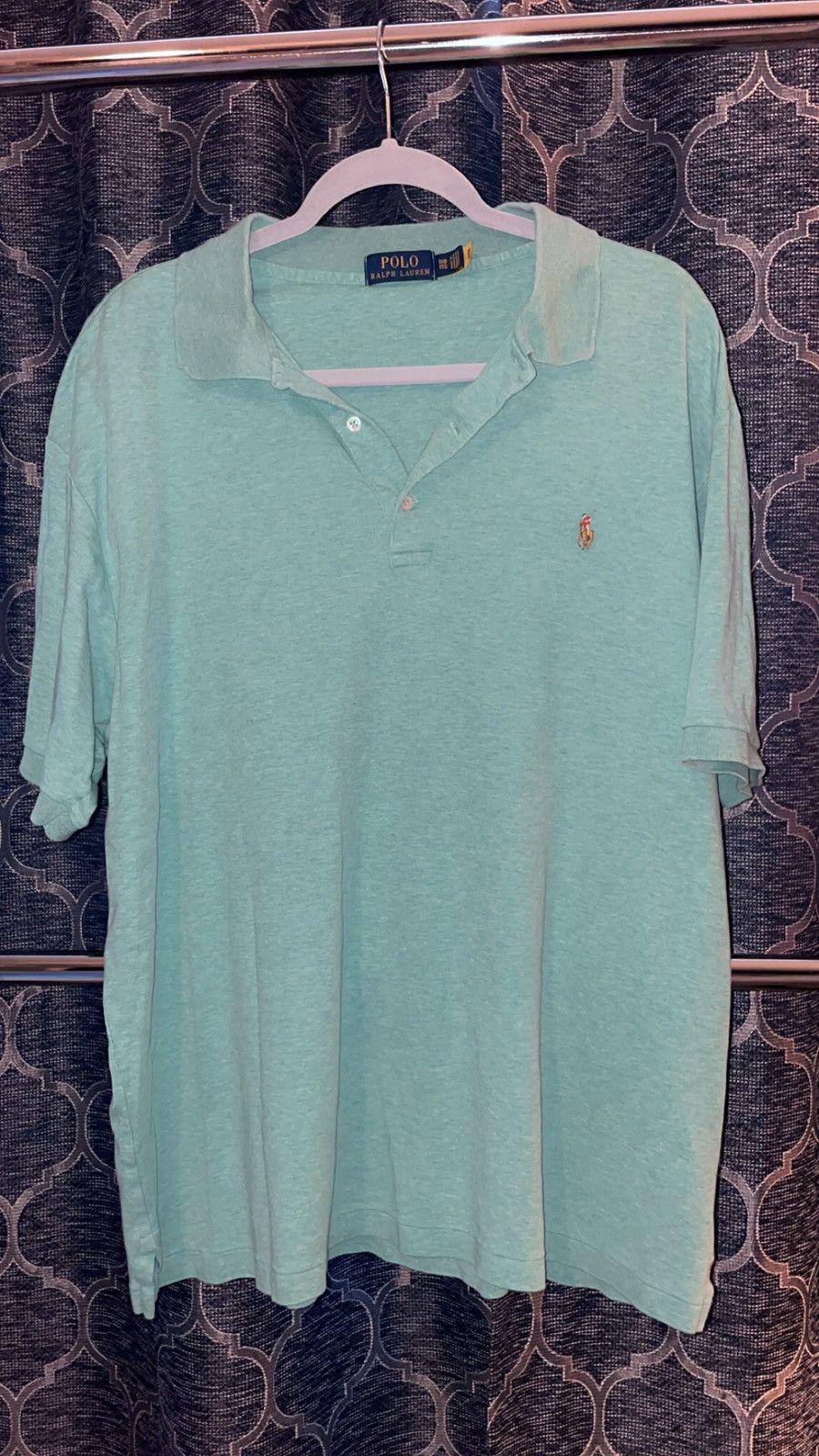 Polo Ralph Lauren POLO Ralph Lauren Classic Polo Shirt - Light Green Size US XL / EU 56 / 4 - 2 Thumbnail