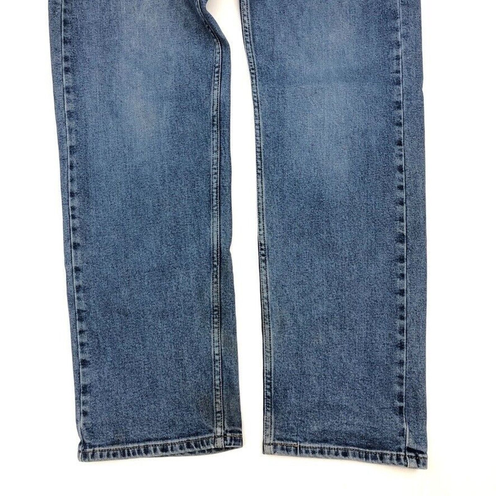Levi's Levis 505 Blue Denim Jeans Size 34x32 Mens Pants Casual B7 Size US 34 / EU 50 - 2 Thumbnail