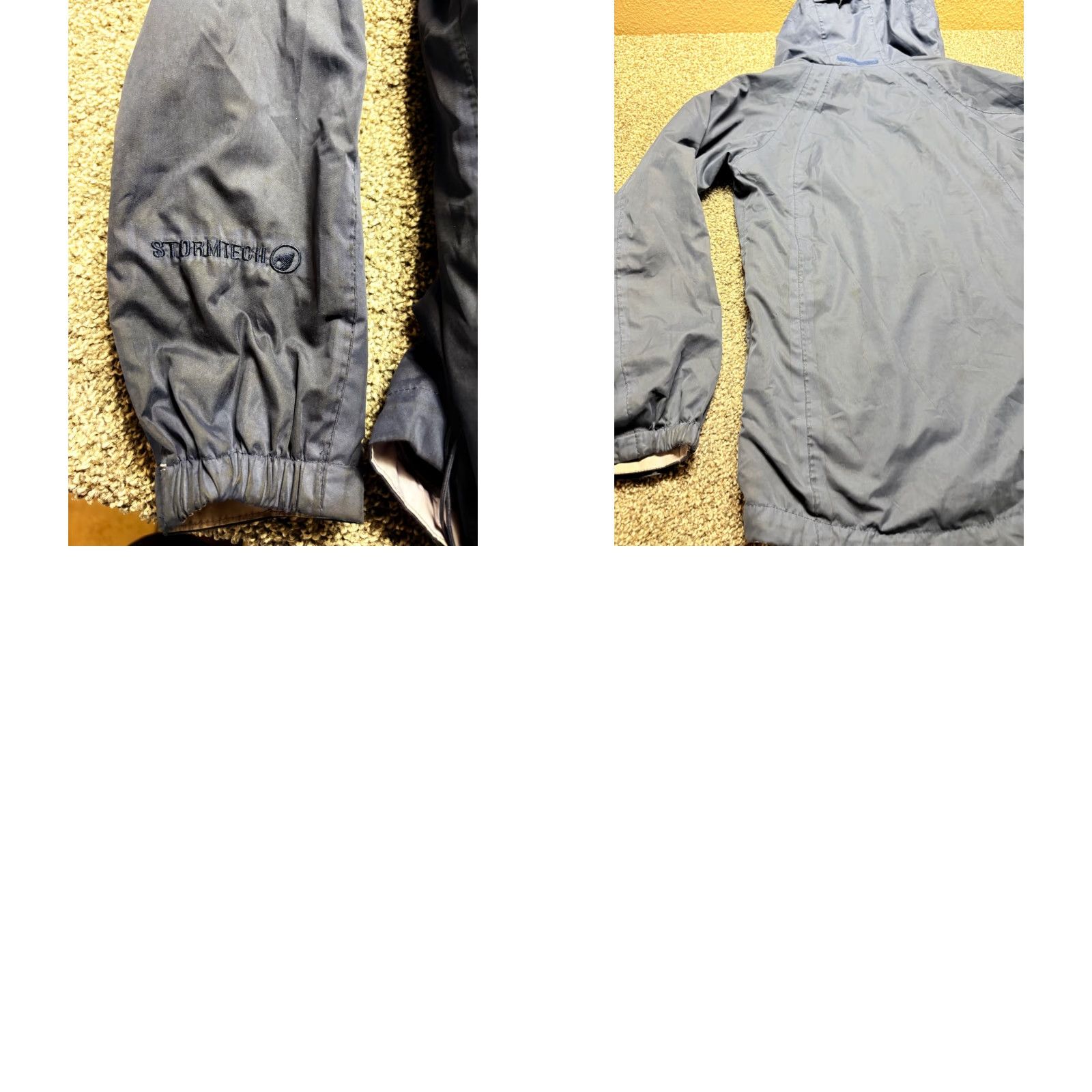 Vintage Peter Storm Jacket Mens 8 Navy Full Zip StormTech Hooded Lightweight Waterproof Jacket Size US M / EU 48-50 / 2 - 10 Thumbnail