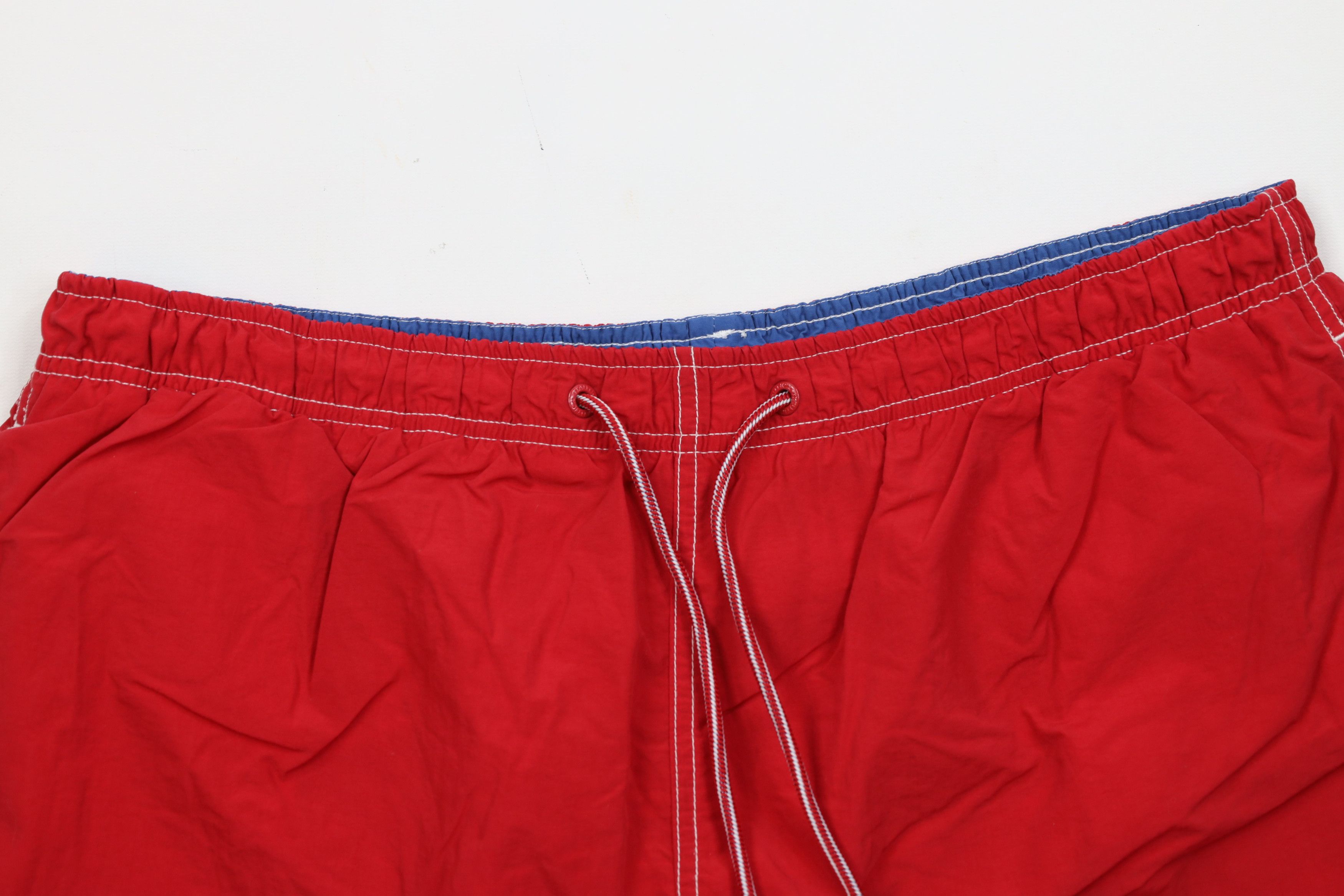Nautica Vintage 90s Nautica Block Lined Sailing Shorts Swim Trunks Size US 36 / EU 52 - 2 Thumbnail