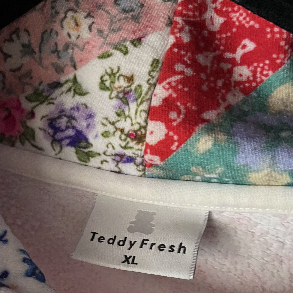Teddy Fresh Patchwork graphic hoodie Size US XL / EU 56 / 4 - 4 Thumbnail