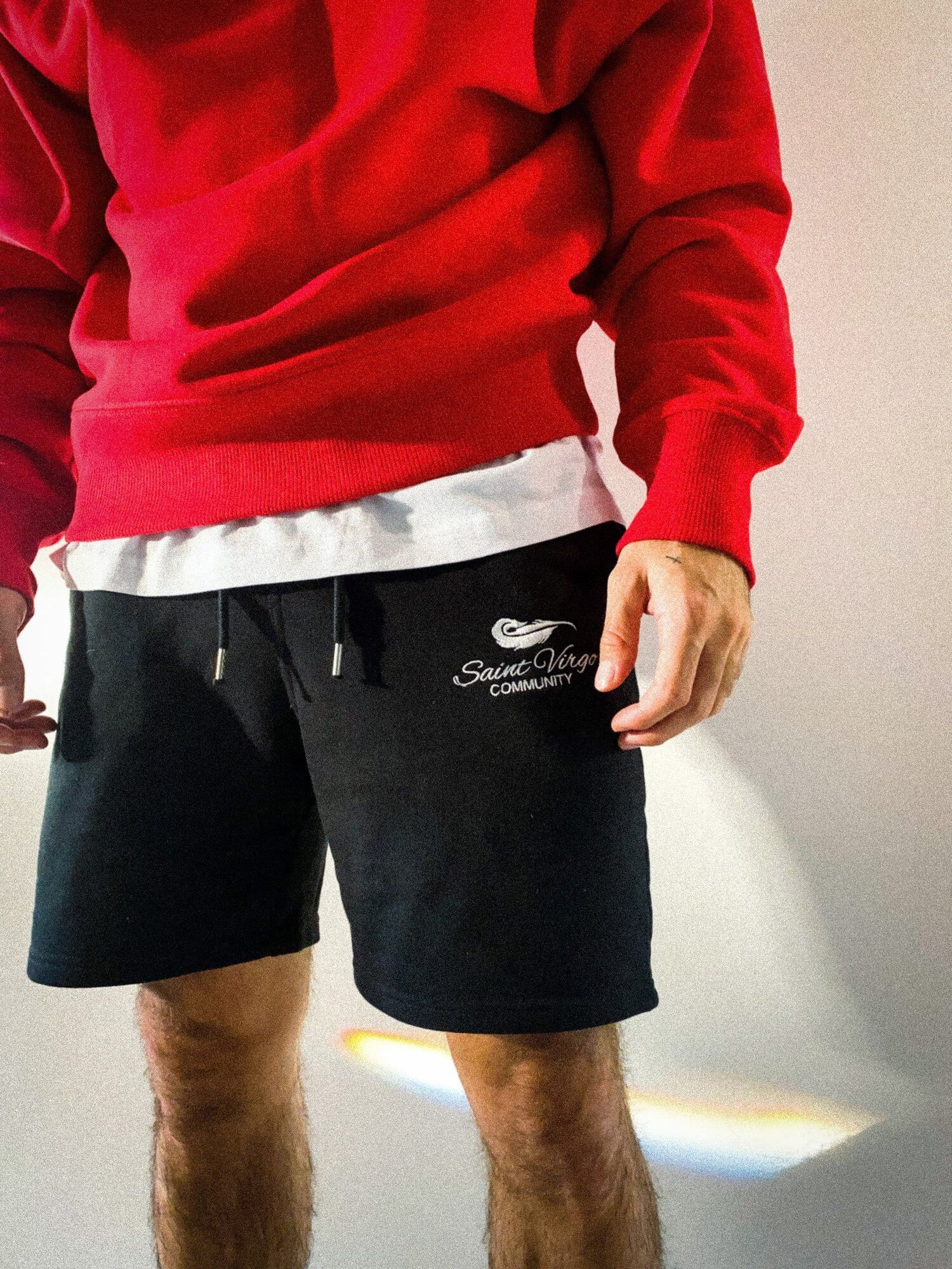 Other Saint Virgo Community Organic Black Sweat Shorts Size Medium Size US 32 / EU 48 - 3 Thumbnail