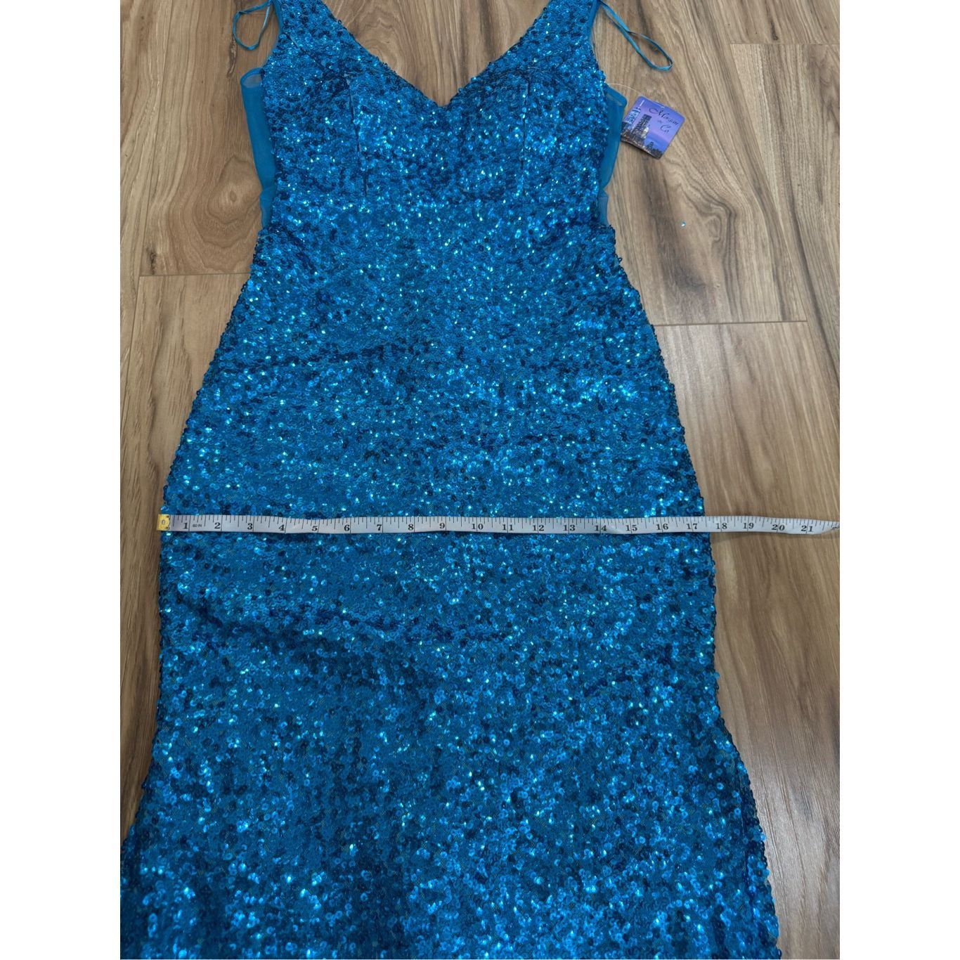 Other Morgan & Co New Chloé Sequined Gown Dress stretch Sz 5 fit s Size S / US 4 / IT 40 - 9 Thumbnail