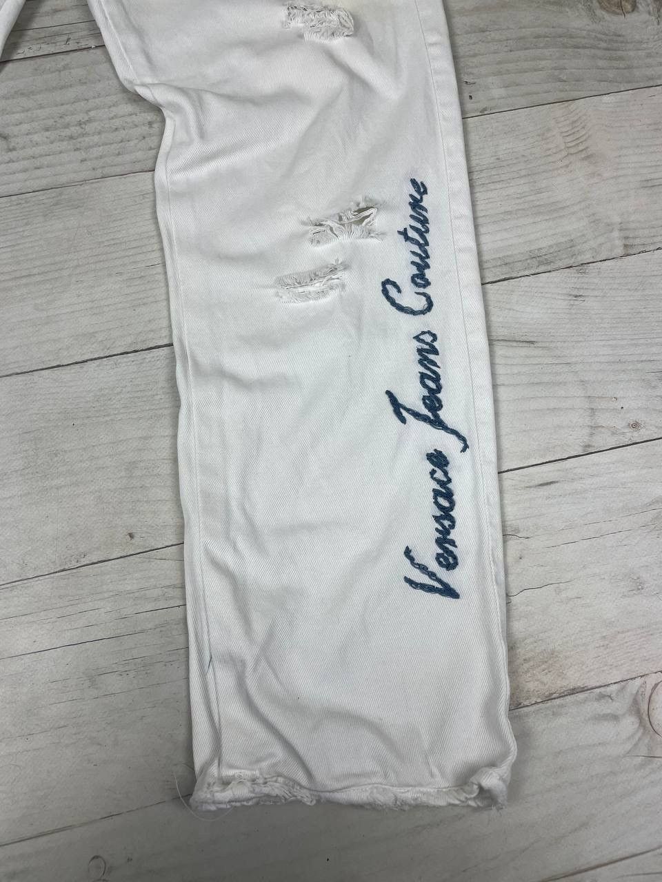 Versace Jeans Couture Vintage Versace Jeans Couture Denim Jeans Big Logo 90s Y2K Size US 38 / EU 54 - 5 Thumbnail