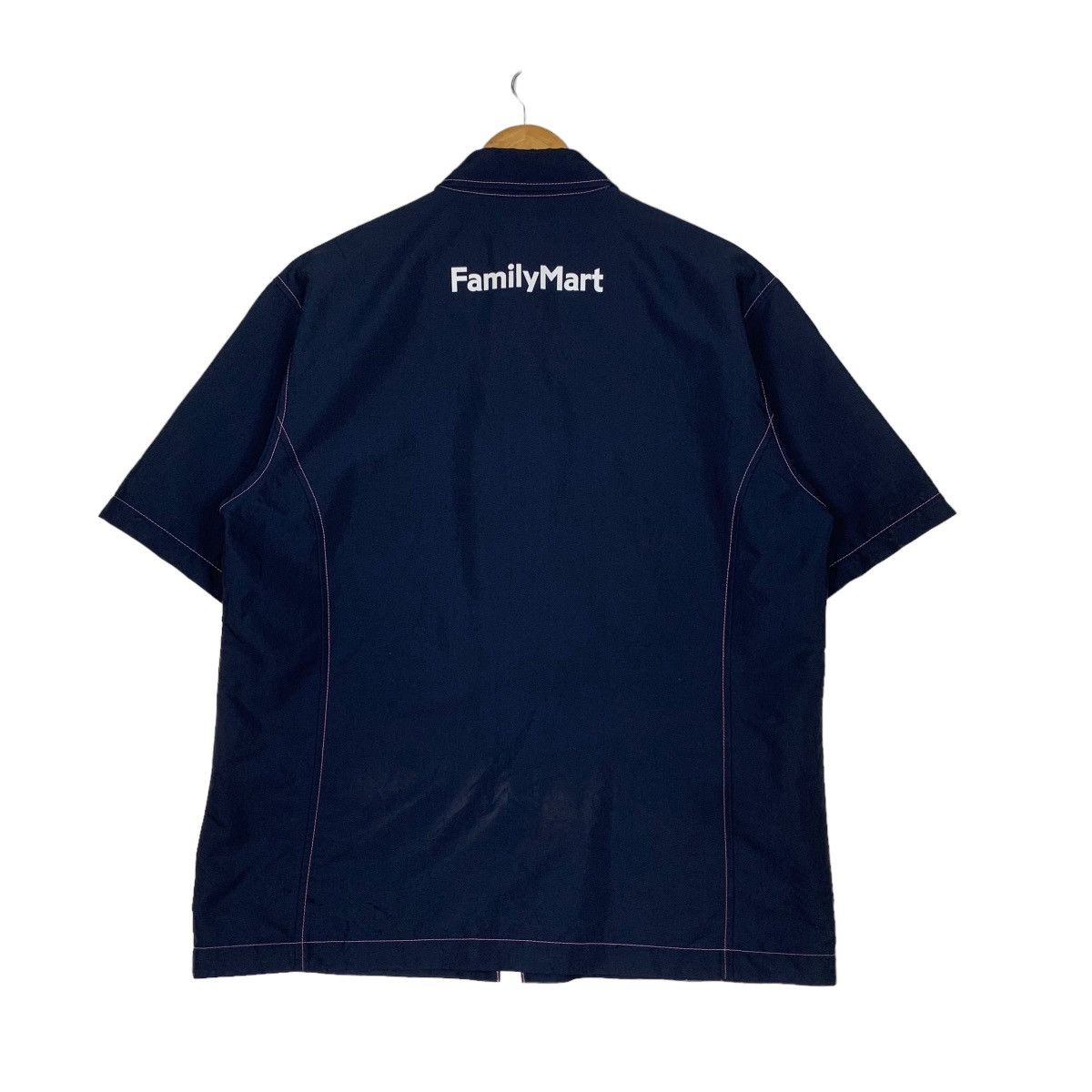 Vintage FAMILY MART Short Sleeve Work Uniform Jacket #1040-C47 Size US L / EU 52-54 / 3 - 7 Thumbnail