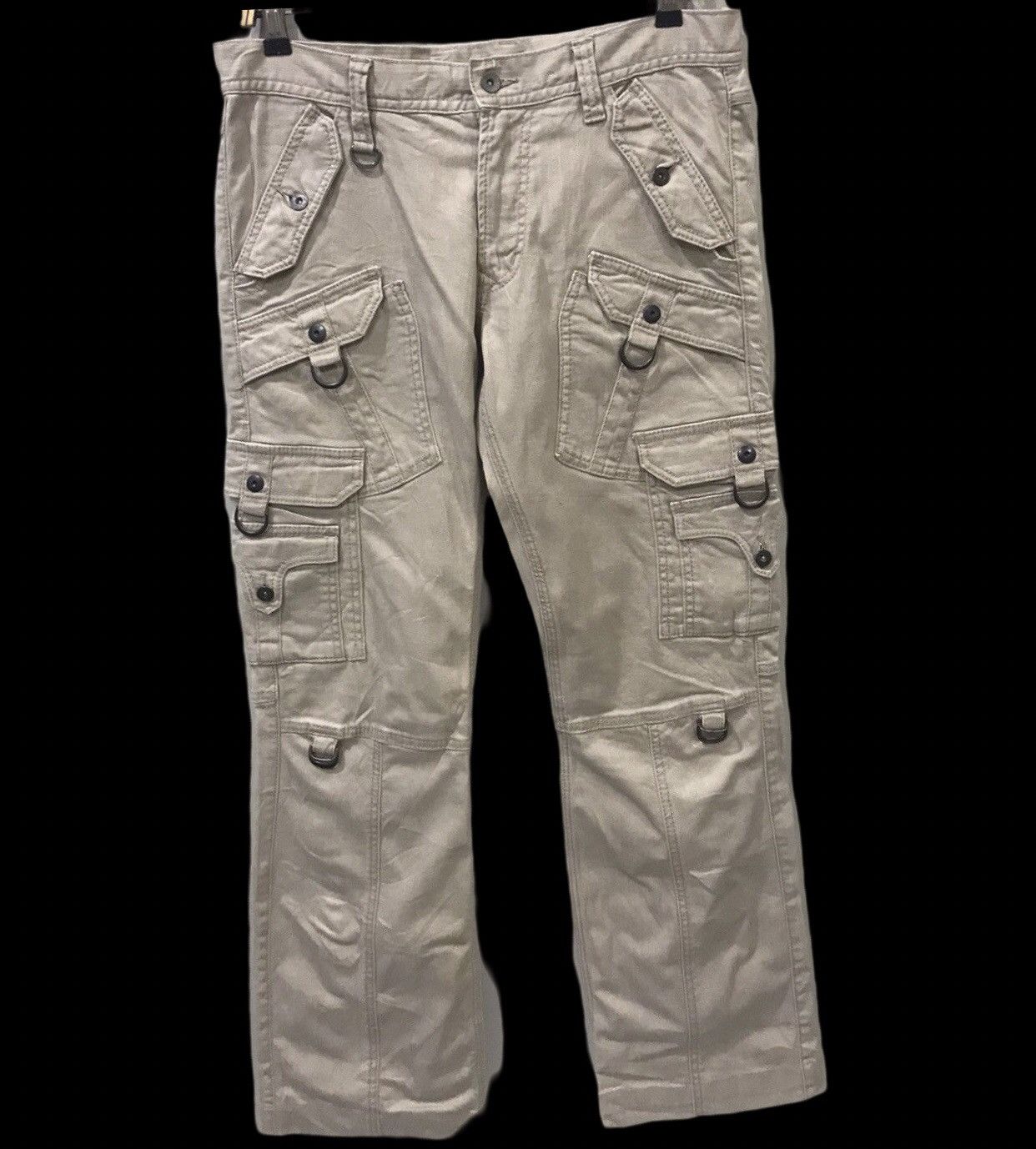 Japanese Brand NICOLE CLUB FOR MEN Multipockets Street Fashion Cargo Pant Size US 33 - 1 Thumbnail