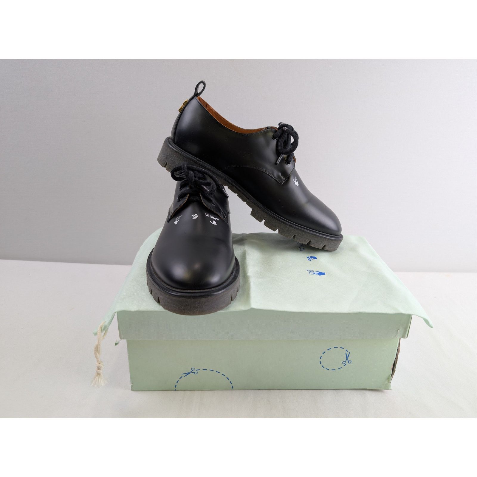 Off-White o1rshd1 Derby Cross Boots in Black Size US 11 / EU 44 - 19 Thumbnail