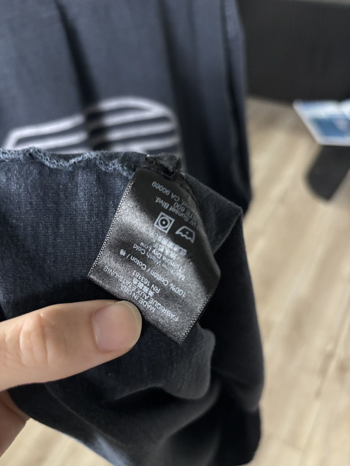 Rhude RHUDE | FADED WASH TRACK BANQUE TEE Size US XL / EU 56 / 4 - 5 Thumbnail