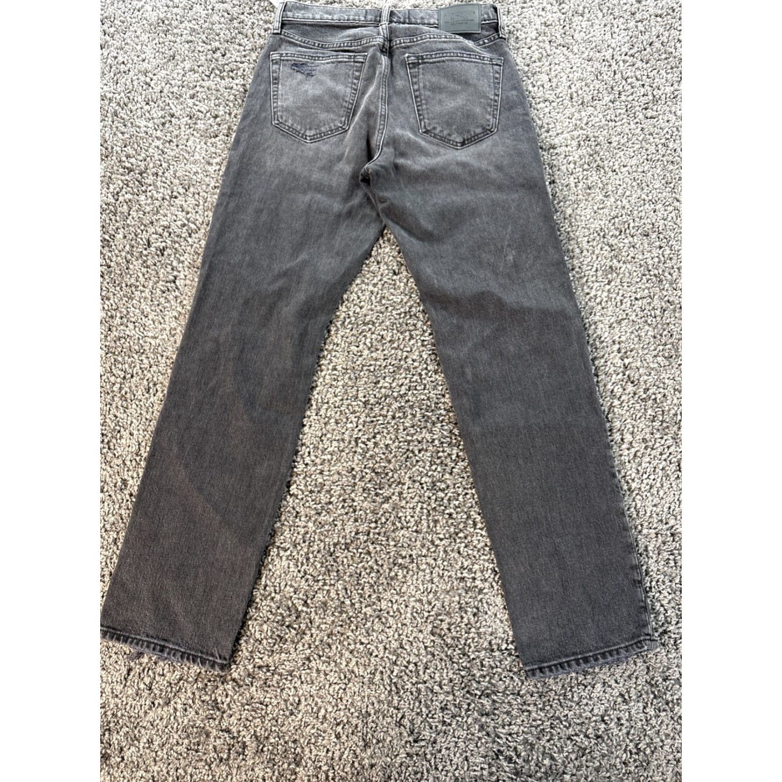 Abercrombie & Fitch VINTAGE Abercrombie & Fitch Jeans Mens 28x30 Black Jeans Straight 90s Mens Size US 28 / EU 44 - 6 Thumbnail