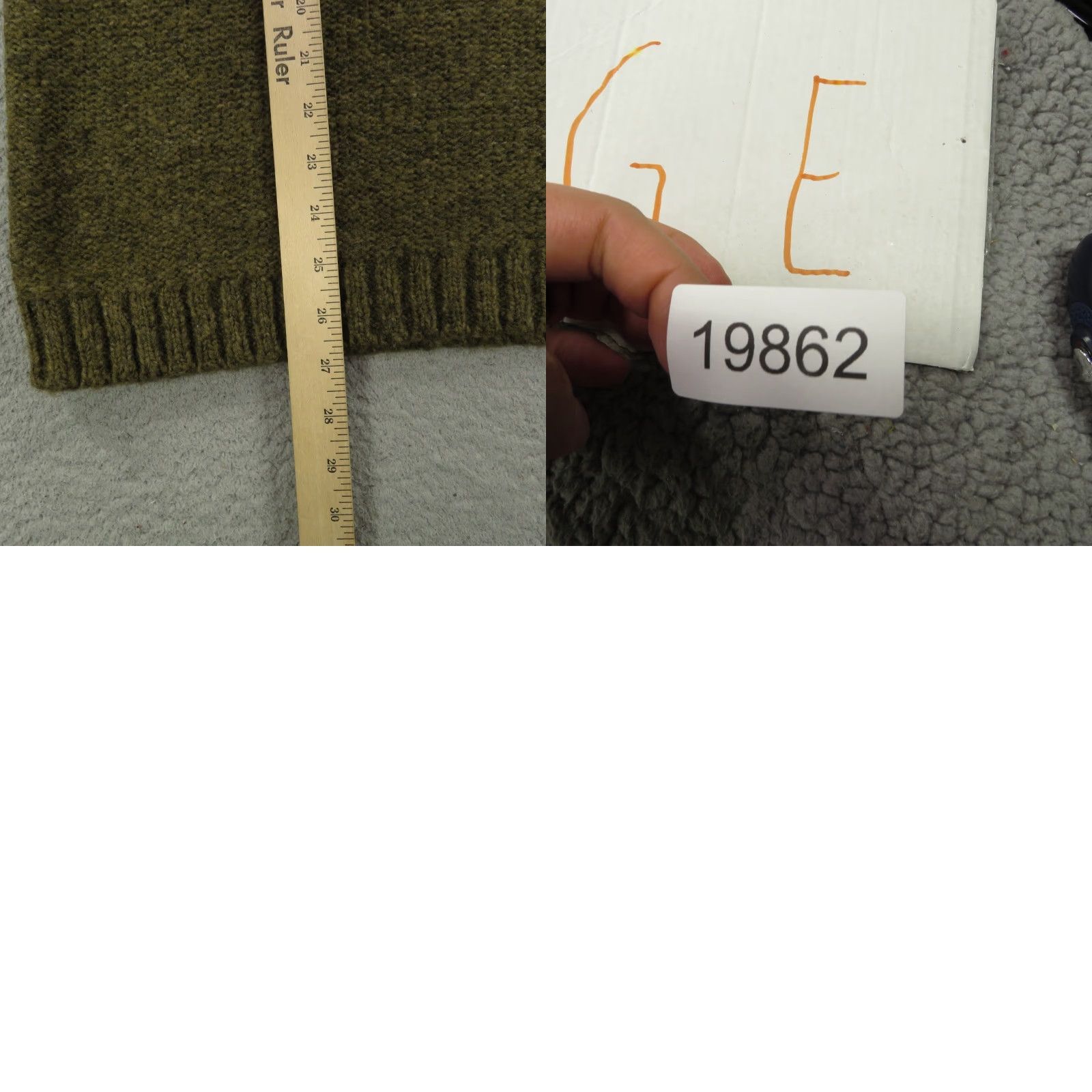 Fossil VINTAGE Fossil Sweater Mens Medium Wool Blend Chunky Knit Pullover Jumper V Neck Size US M / EU 48-50 / 2 - 8 Thumbnail