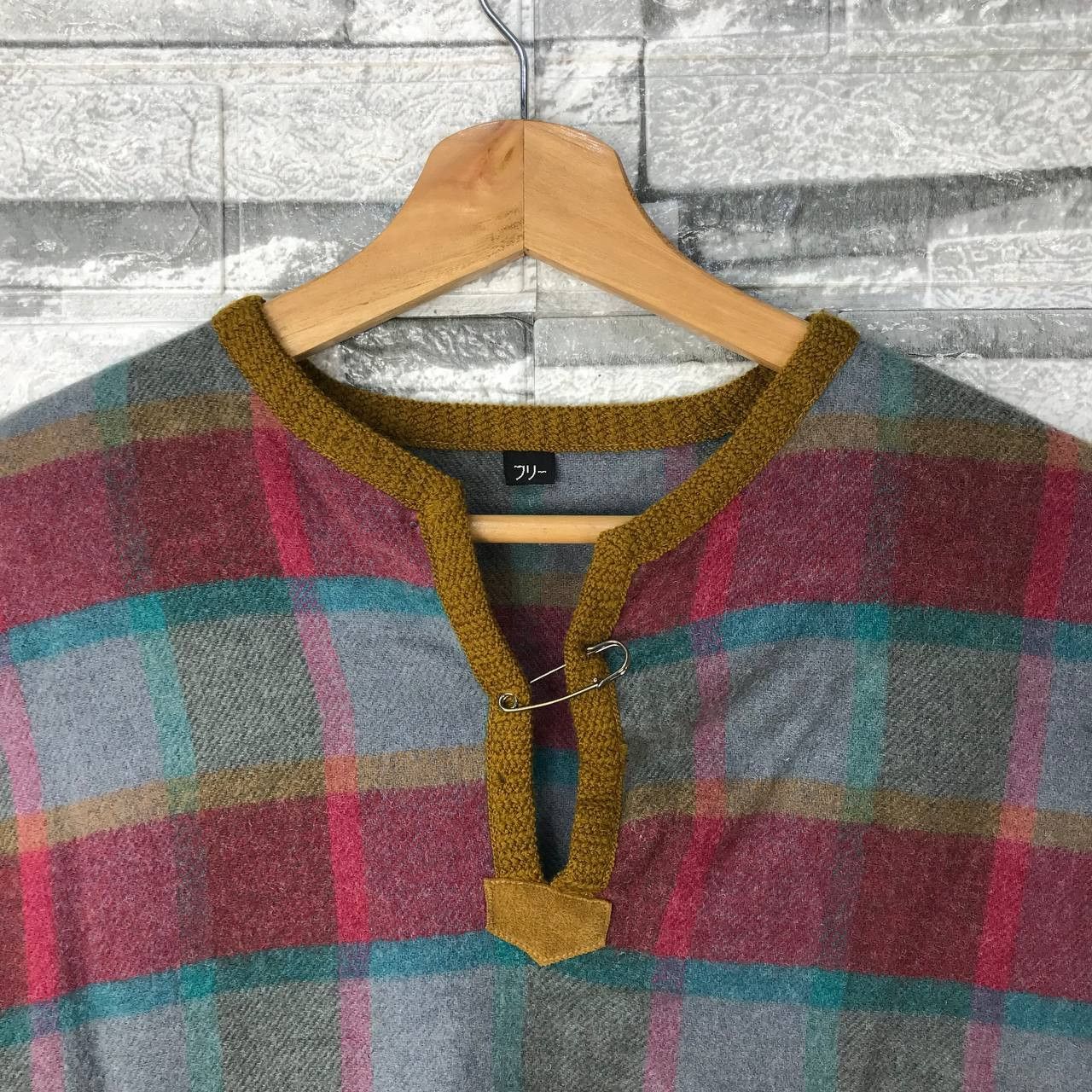 Japanese Brand ISSEY MIYAKE STYLE VTG JAPANESE PONCHO TSHIRT SINGLE POCKET Size US M / EU 48-50 / 2 - 5 Thumbnail