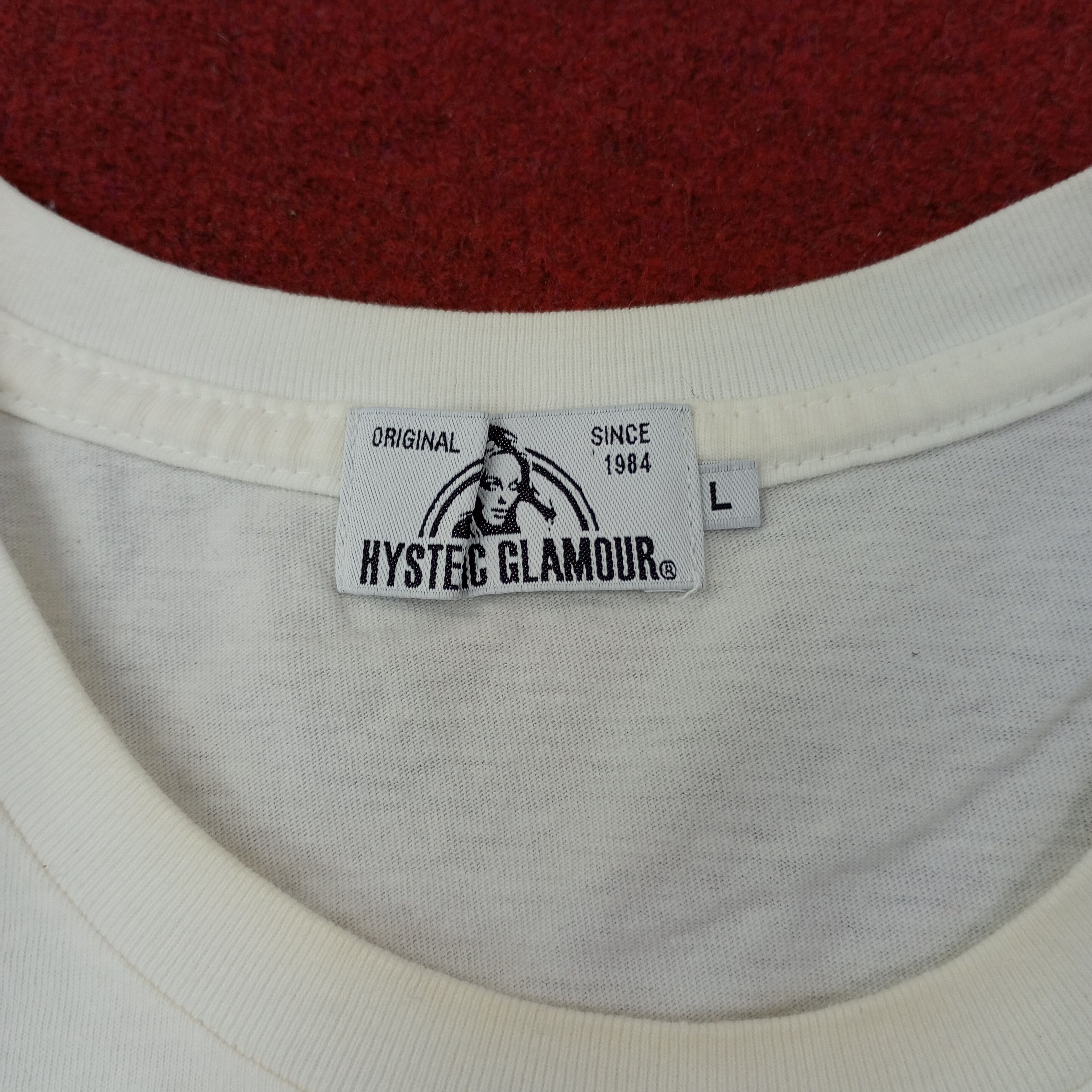 Hysteric Glamour Vintage Hysteric Glamour Japanese Brand Tshirt c239n40 Size US M / EU 48-50 / 2 - 6 Thumbnail