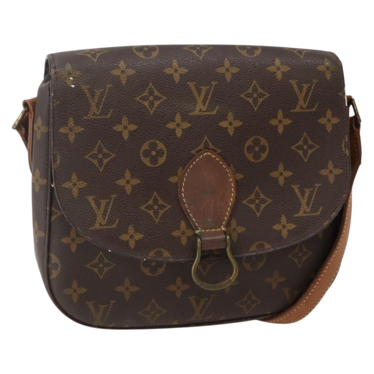 Louis Vuitton LOUIS VUITTON Monogram Saint Cloud GM Shoulder Bag M51242 Size ONE SIZE - 1 Thumbnail