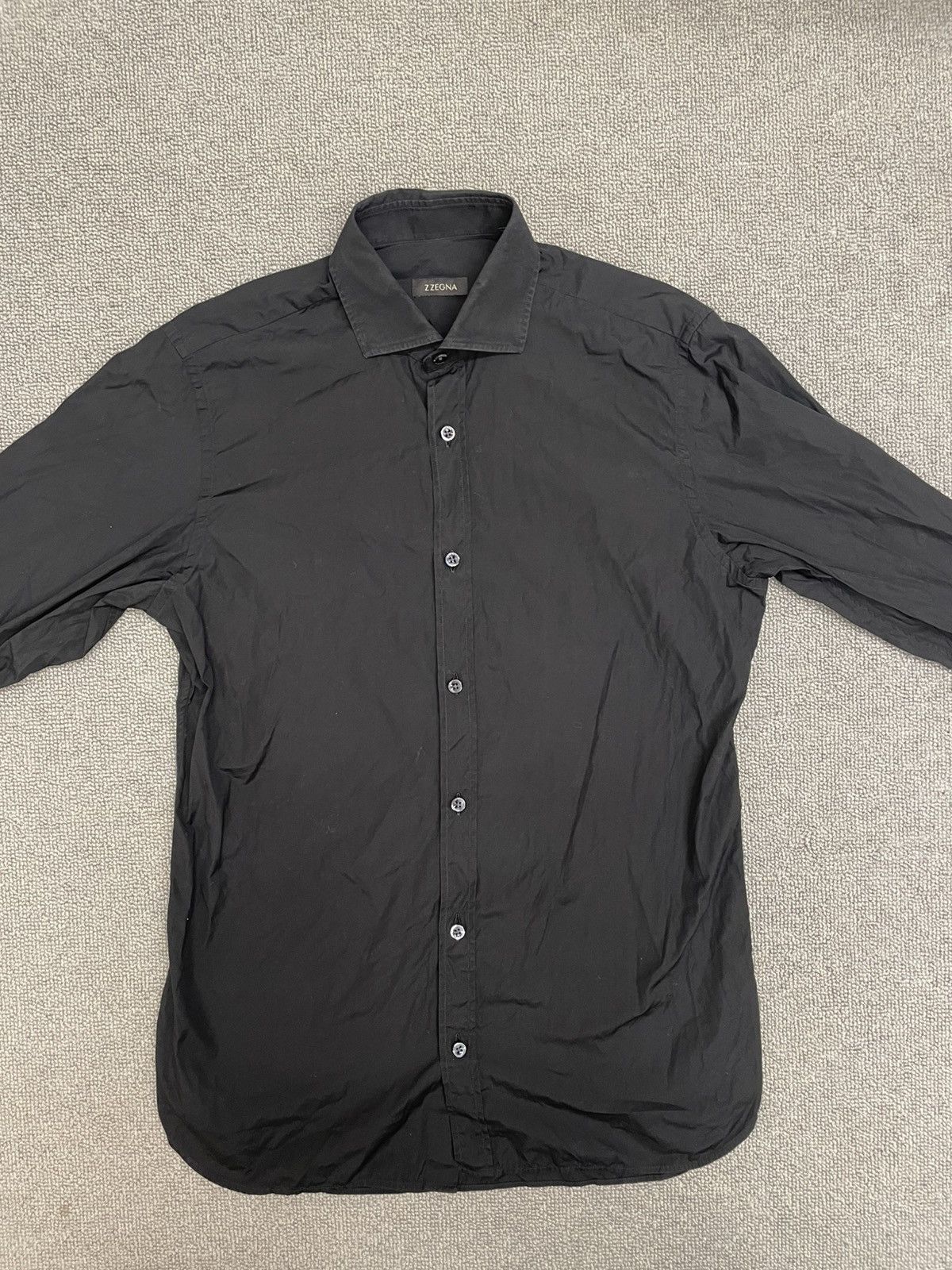 Z Zegna Z Zegna Slim Fit Dress Shirt Size US S / EU 44-46 / 1 - 1 Thumbnail