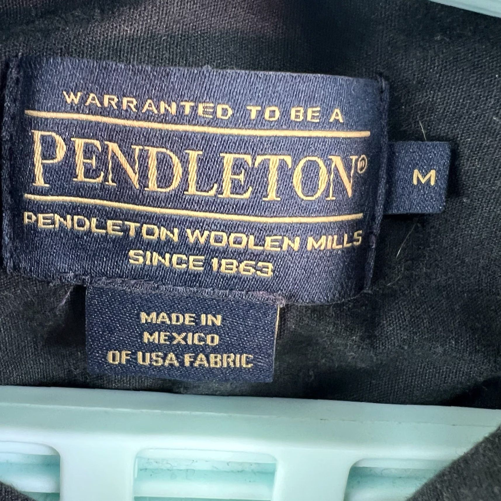 Pendleton Vintage Pendleton Men's Flannel Shirt Size M Gray Plaid Button-Up Casual Long Sleeve Regular Fit Size US M / EU 48-50 / 2 - 5 Thumbnail