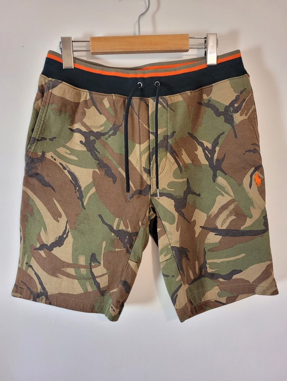 Polo Ralph Lauren Polo Ralph Lauren Camo indiana Shorts with Orange Logo - S Size US 30 / EU 46 - 1 Thumbnail