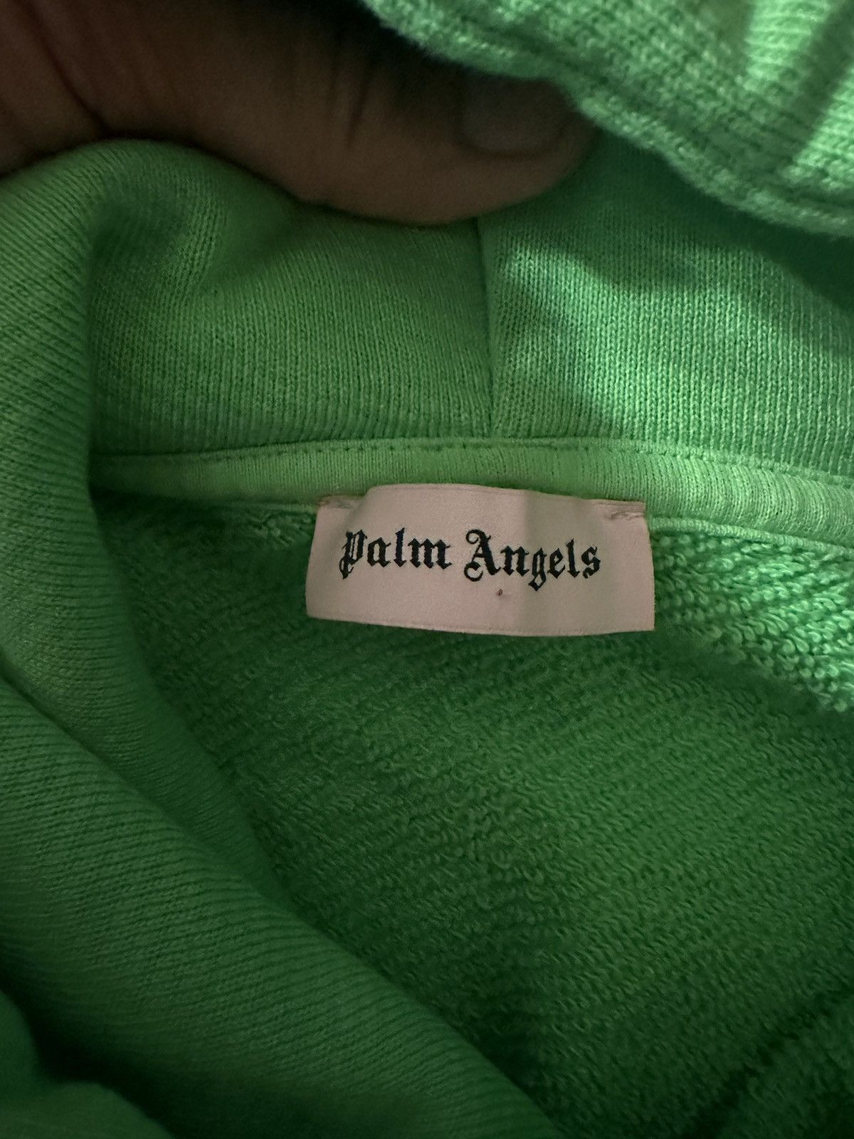 Palm Angels Palm Angels Green Angel Hoodie Designer Streetwear Grail Size US L / EU 52-54 / 3 - 16 Thumbnail