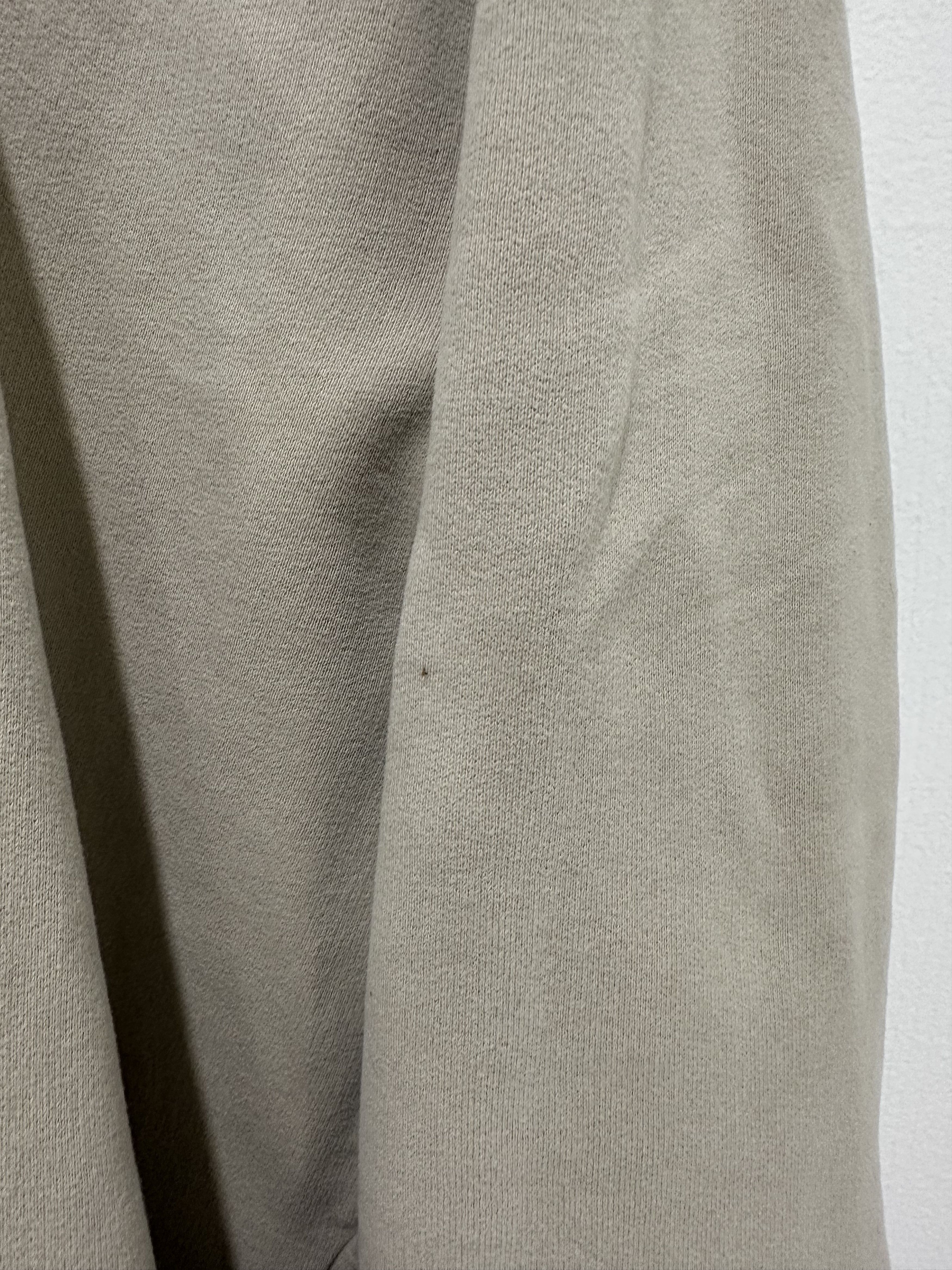 Yves Saint Laurent Painted Logo Print Hooded Sweatshirt Beige Size US L / EU 52-54 / 3 - 10 Thumbnail
