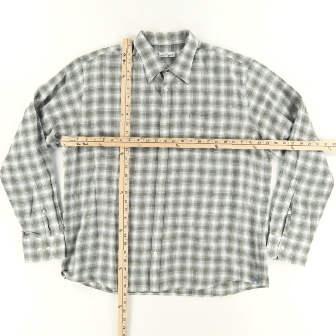 Peter Millar Peter Millar Wellington Cotton Plaid Button Down Shirt Olive XL Mens Size US XL / EU 56 / 4 - 3 Thumbnail