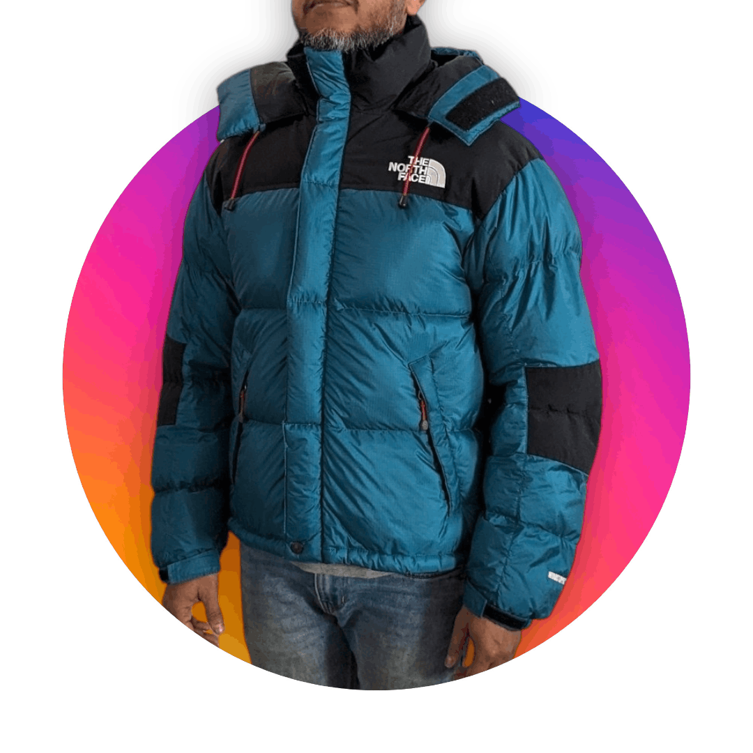 The North Face puffer jacket 700 windstopper Baltoro parka