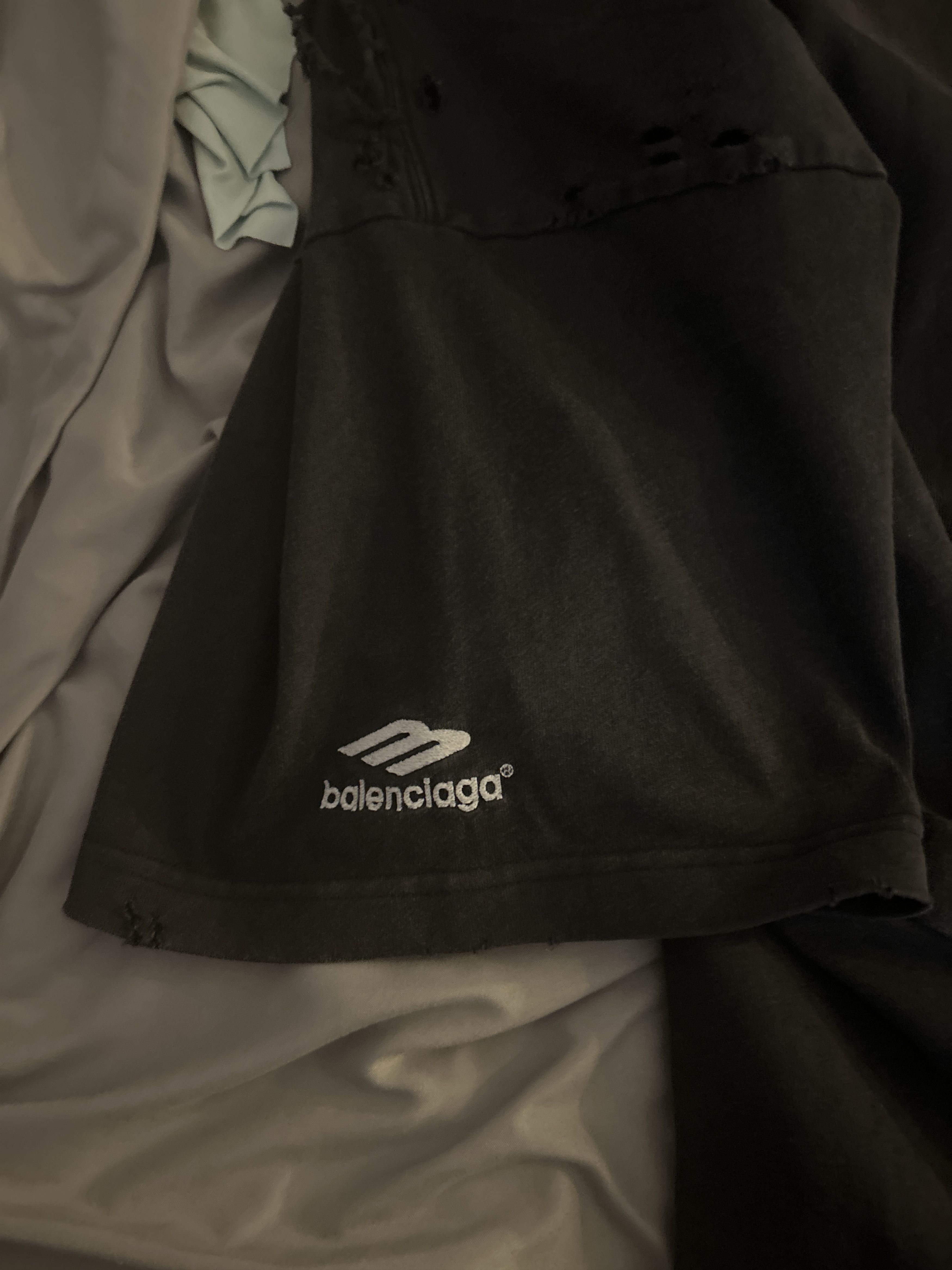 Balenciaga Band tee Size US M / EU 48-50 / 2 - 2 Thumbnail
