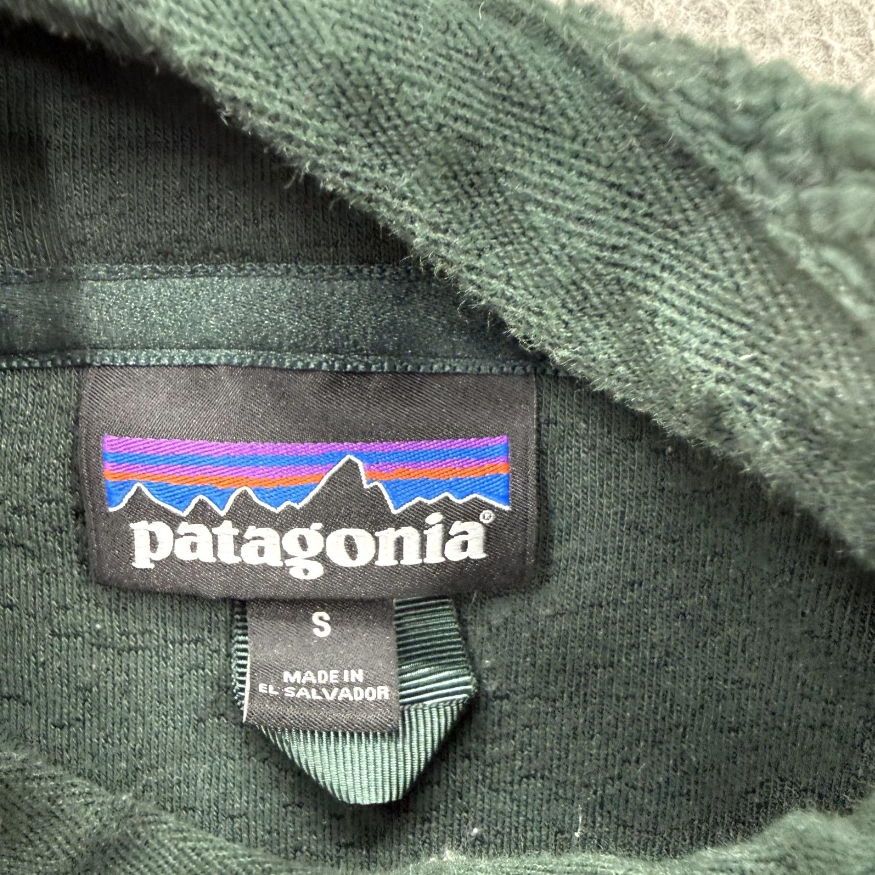 Patagonia Patagonia Sweatshirt Mens Small Green Snap Pullover Pockets Fleece Outdoor Size US S / EU 44-46 / 1 - 3 Thumbnail