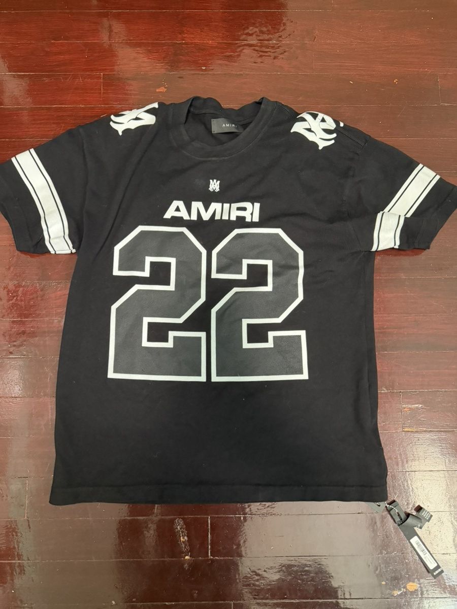 Amiri Amiri 22 mesh tee Size US S / EU 44-46 / 1 - 1 Thumbnail
