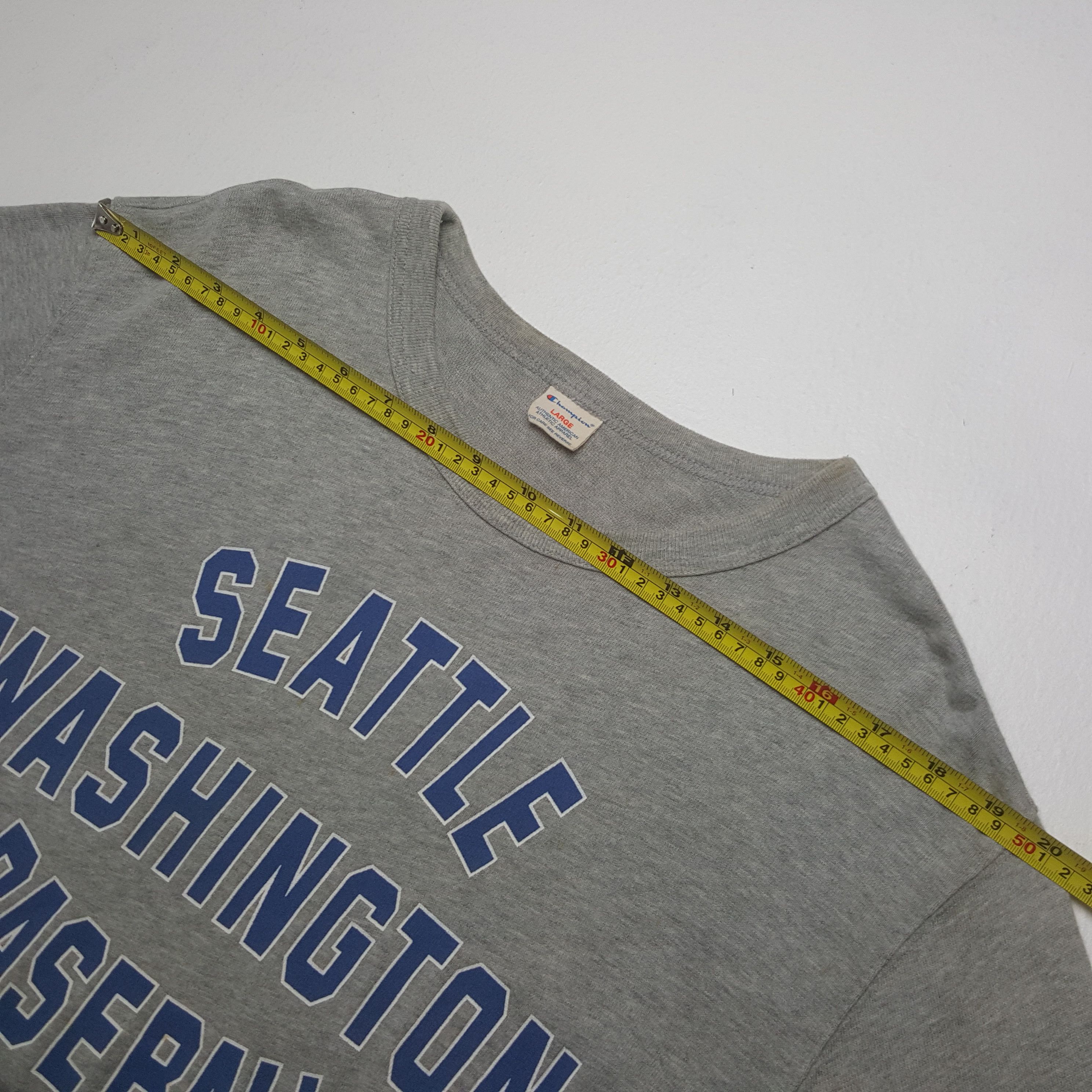 Champion Vintage Seattle Washington Baseball MLB Sweatshirt C309N3 Size US M / EU 48-50 / 2 - 5 Thumbnail