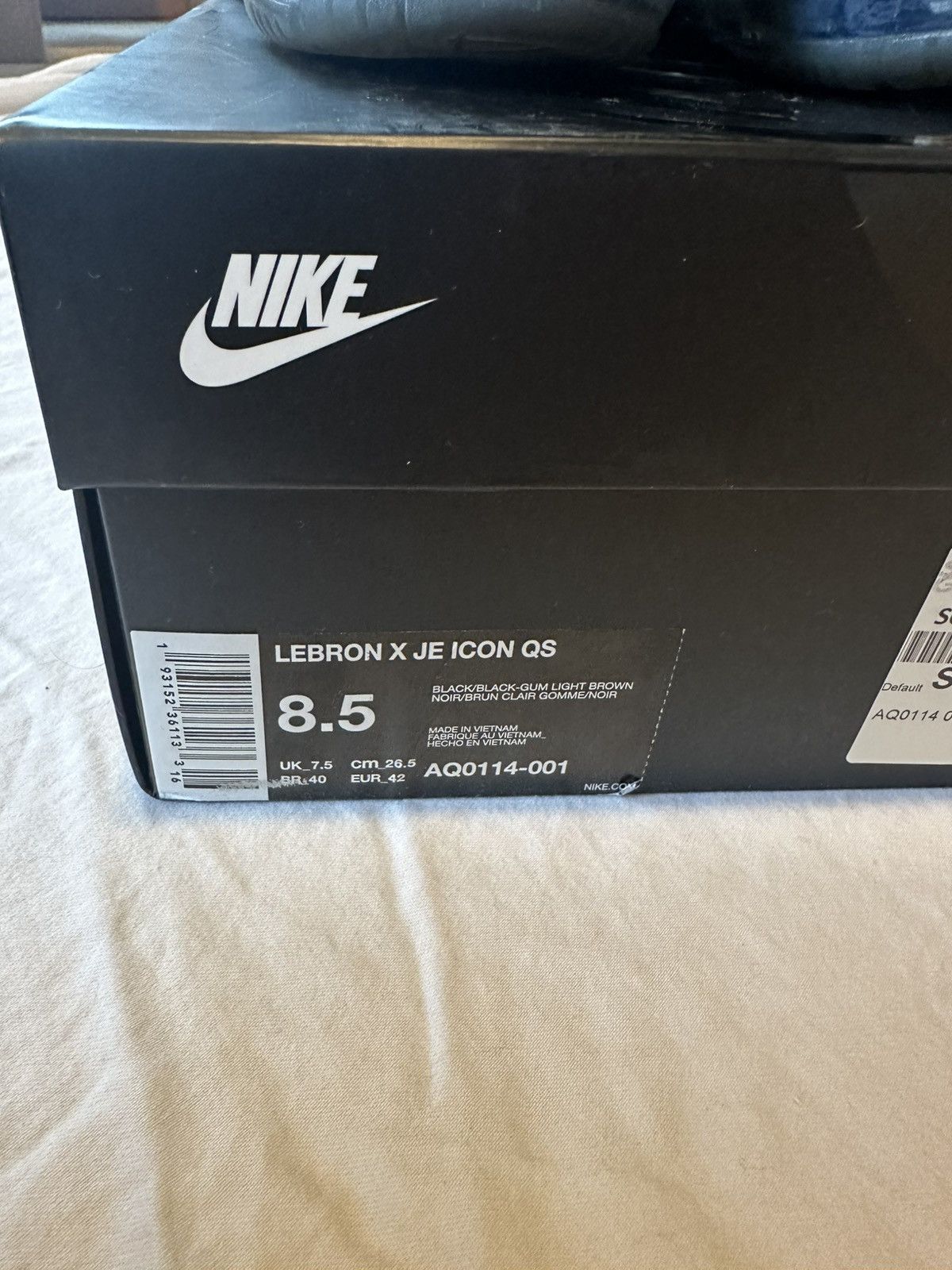 John Elliott × Nike Lebron X JE Icon Black Size US 8.5 / EU 41-42 - 7 Thumbnail