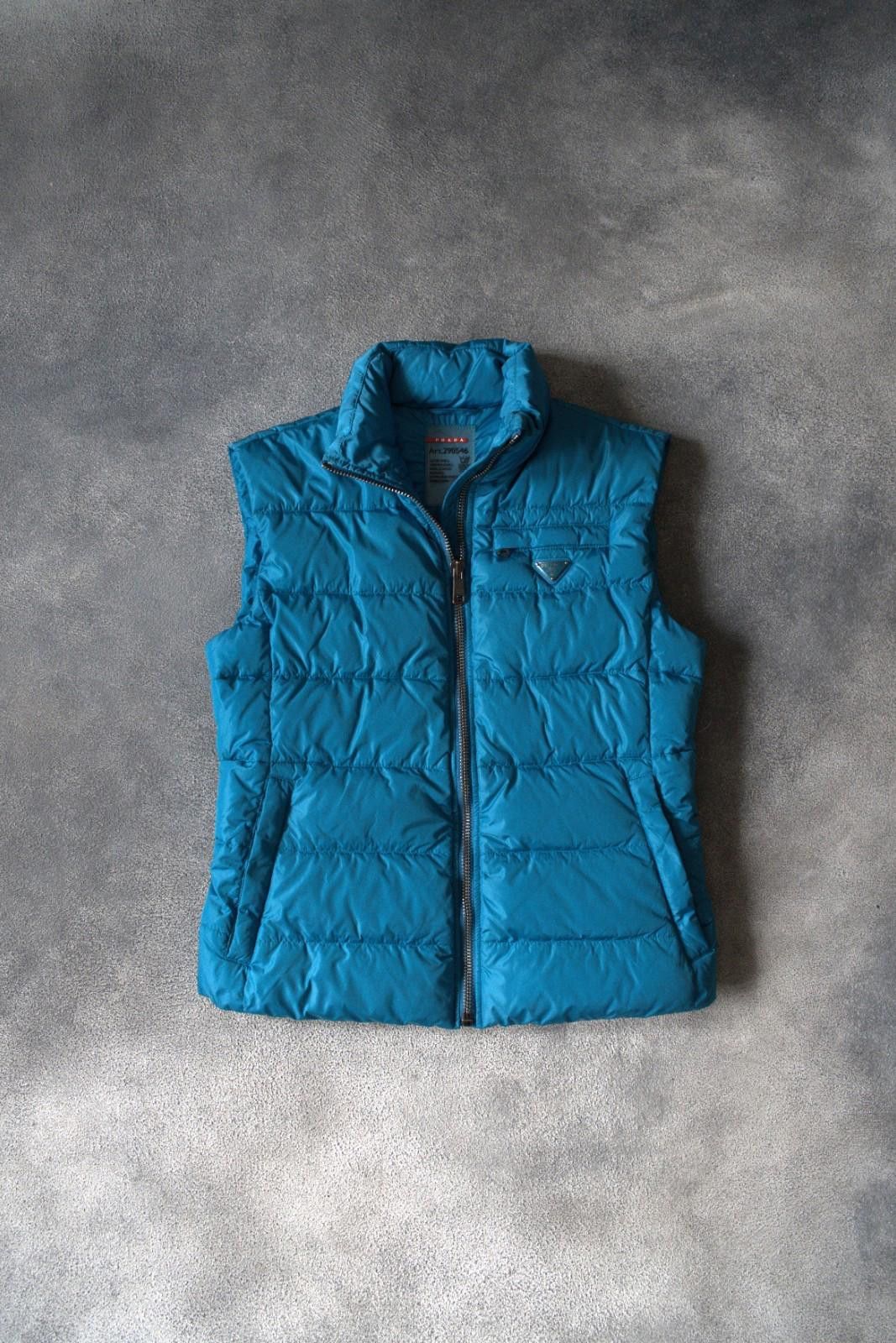 Prada Prada Puffer Down Triangel Logo Vest / Gillet Women IT44 Size M / US 6-8 / IT 42-44 - 2 Thumbnail