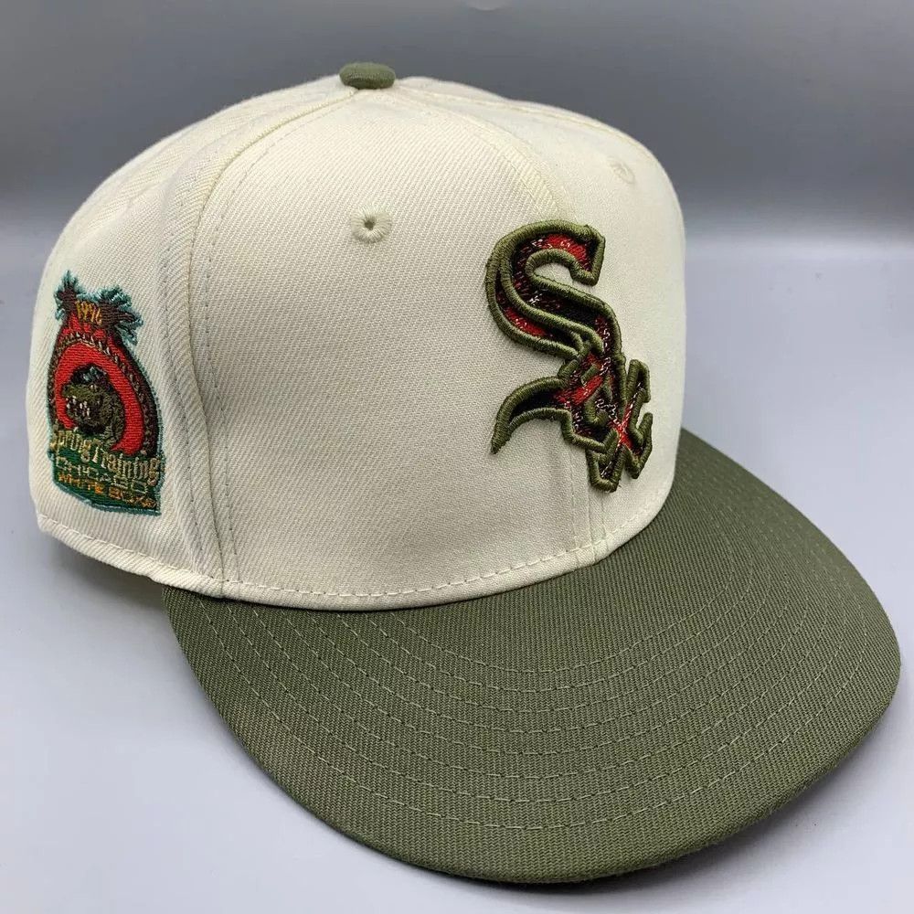New Era Chicago White Sox Hat Men 7 5/8 59Fifty New Era Fitted Cap Size ONE SIZE - 1 Thumbnail