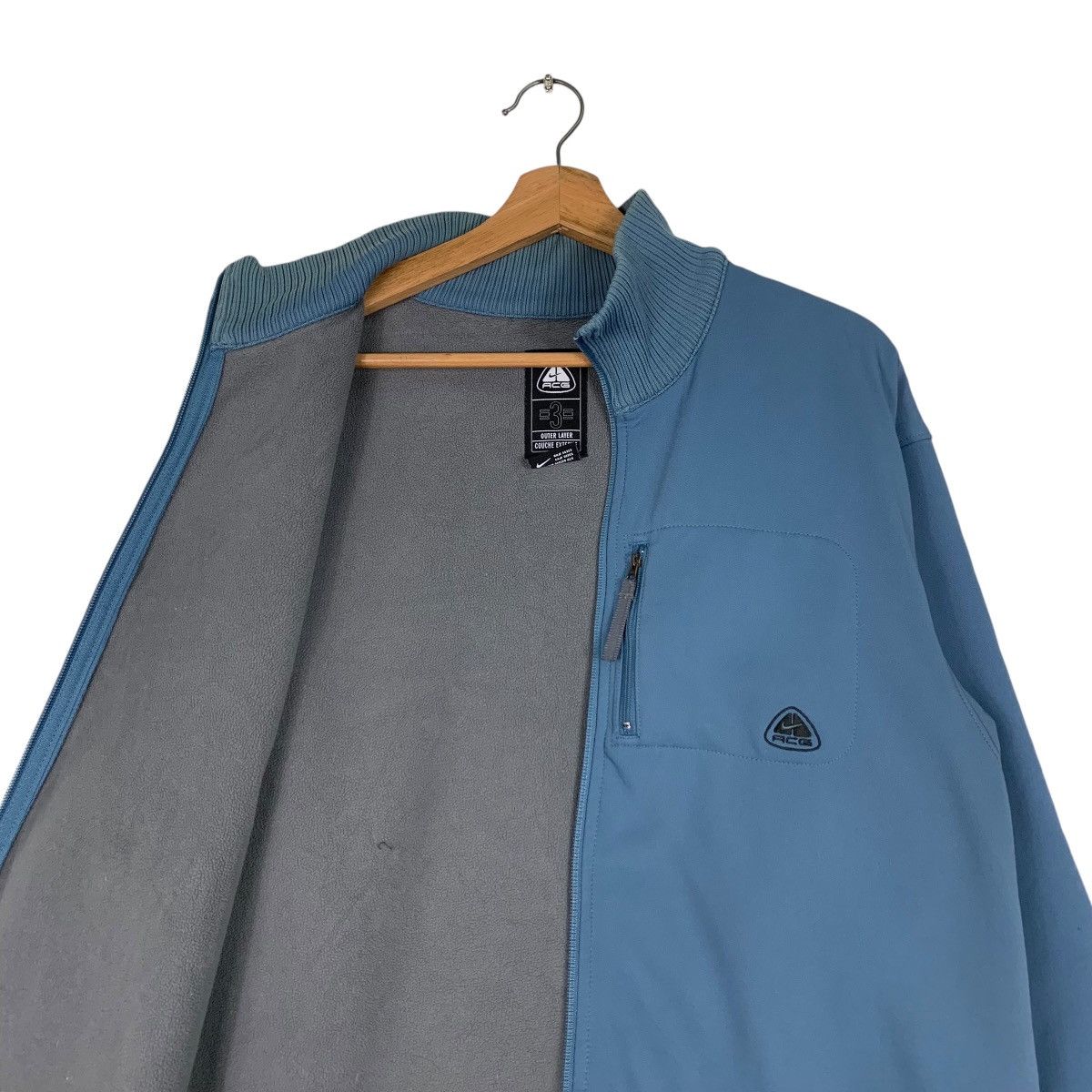 Nike Vintage NIKE ACG Sweater Jacket #1270-C57 Size US L / EU 52-54 / 3 - 10 Thumbnail