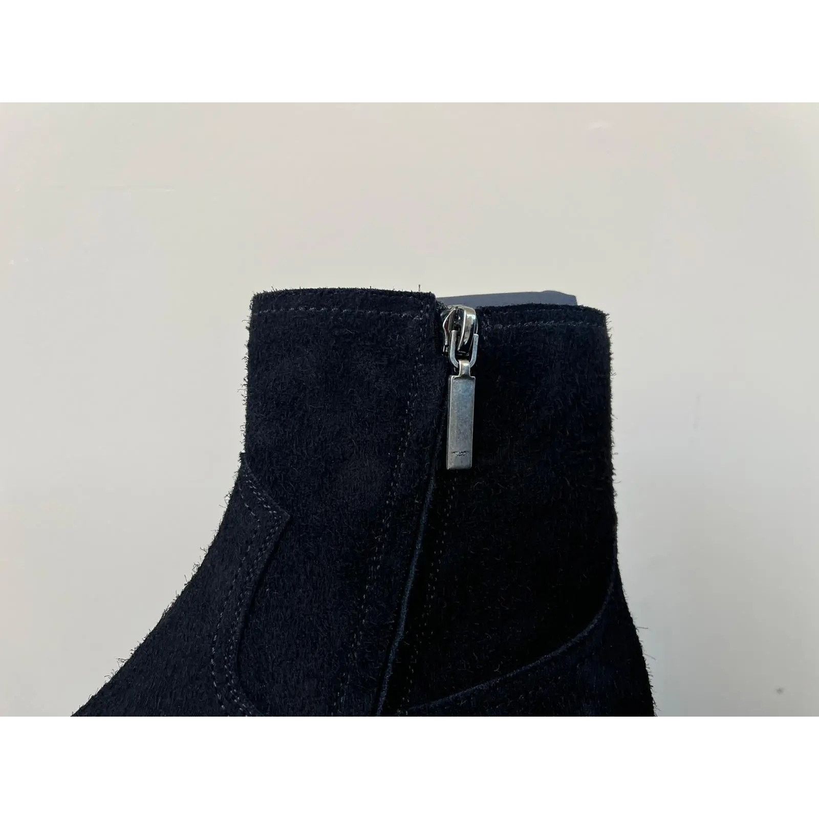 Saint Laurent Paris o1rshd1 Lukas 40 Boots in Crosta Wool in Black Size US 11 / EU 44 - 11 Thumbnail