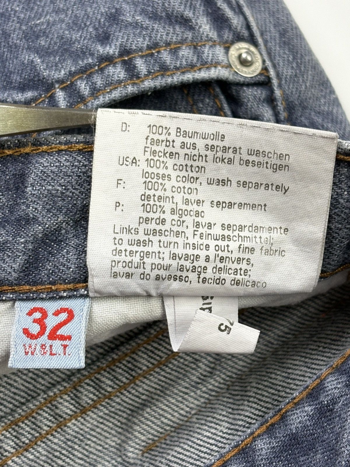 Walter Van Beirendonck W&LT Men Dorky Jeans Size US 30 / EU 46 - 10 Thumbnail