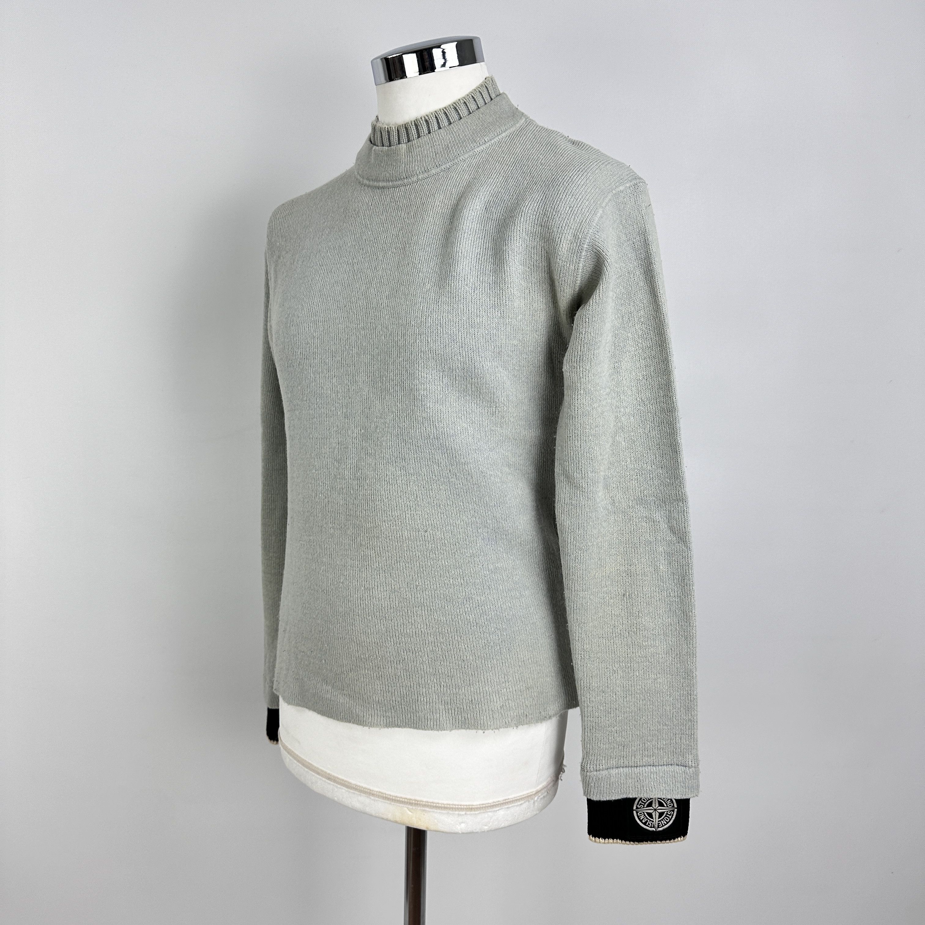 Stone Island Maglione Stone Island Celeste Y2K – M Size US S / EU 44-46 / 1 - 8 Thumbnail