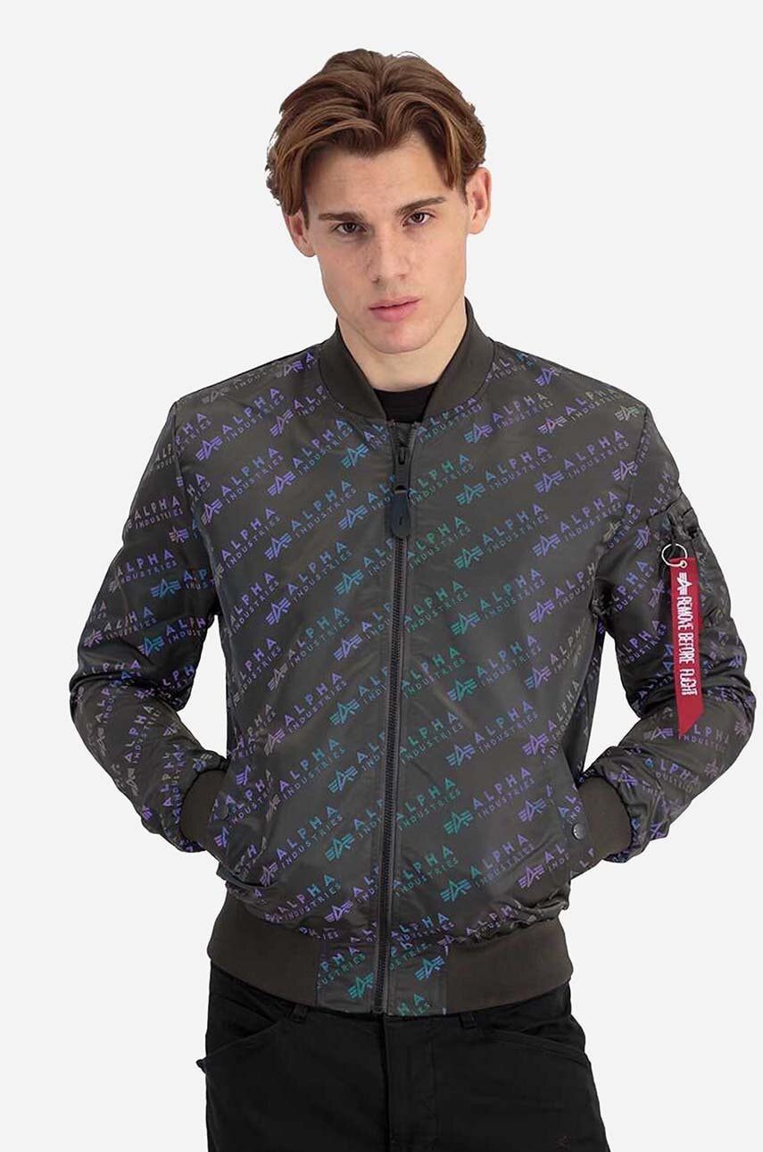 Alpha Industries Alpha Industries MA-1 LW AOP RainbowReversible Bomber Jacket Size US L / EU 52-54 / 3 - 6 Thumbnail