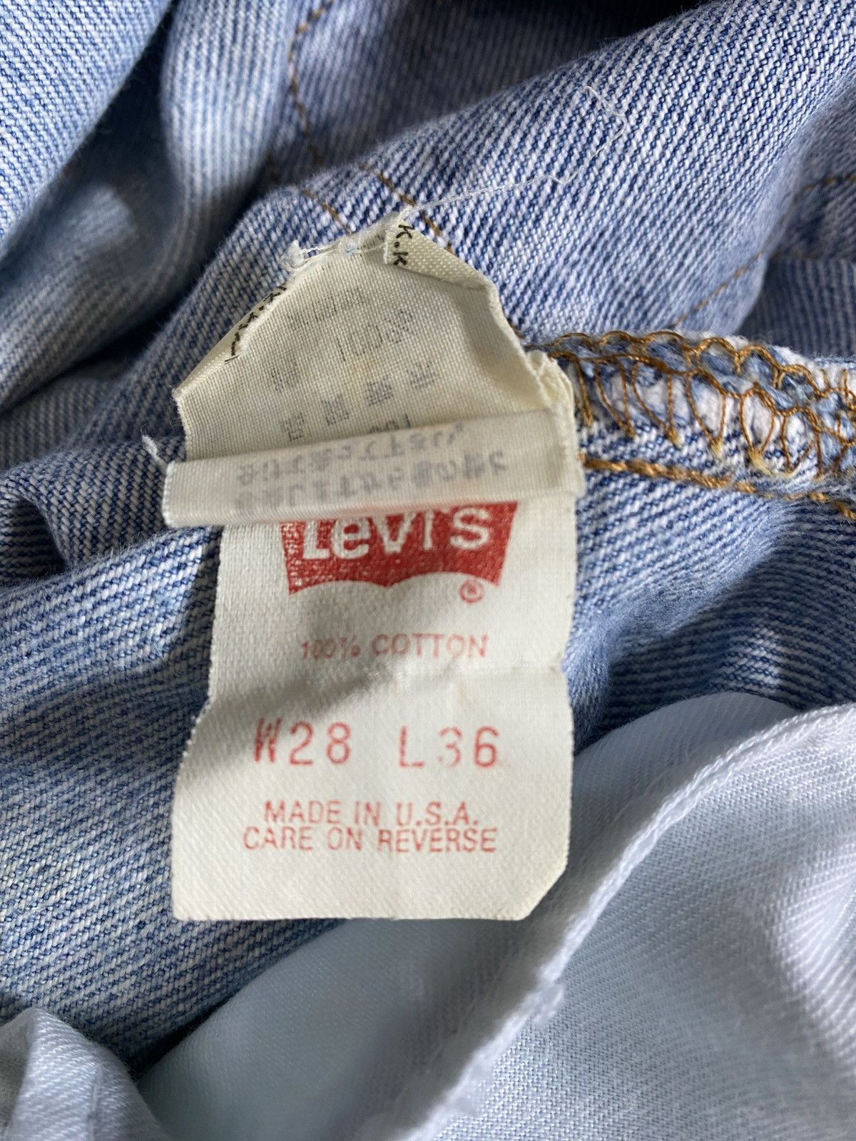 Levi's × Levi's Vintage Clothing × Vintage Vintage Levi’s 501xx Jeans Made in USA Size US 28 / EU 44 - 15 Thumbnail