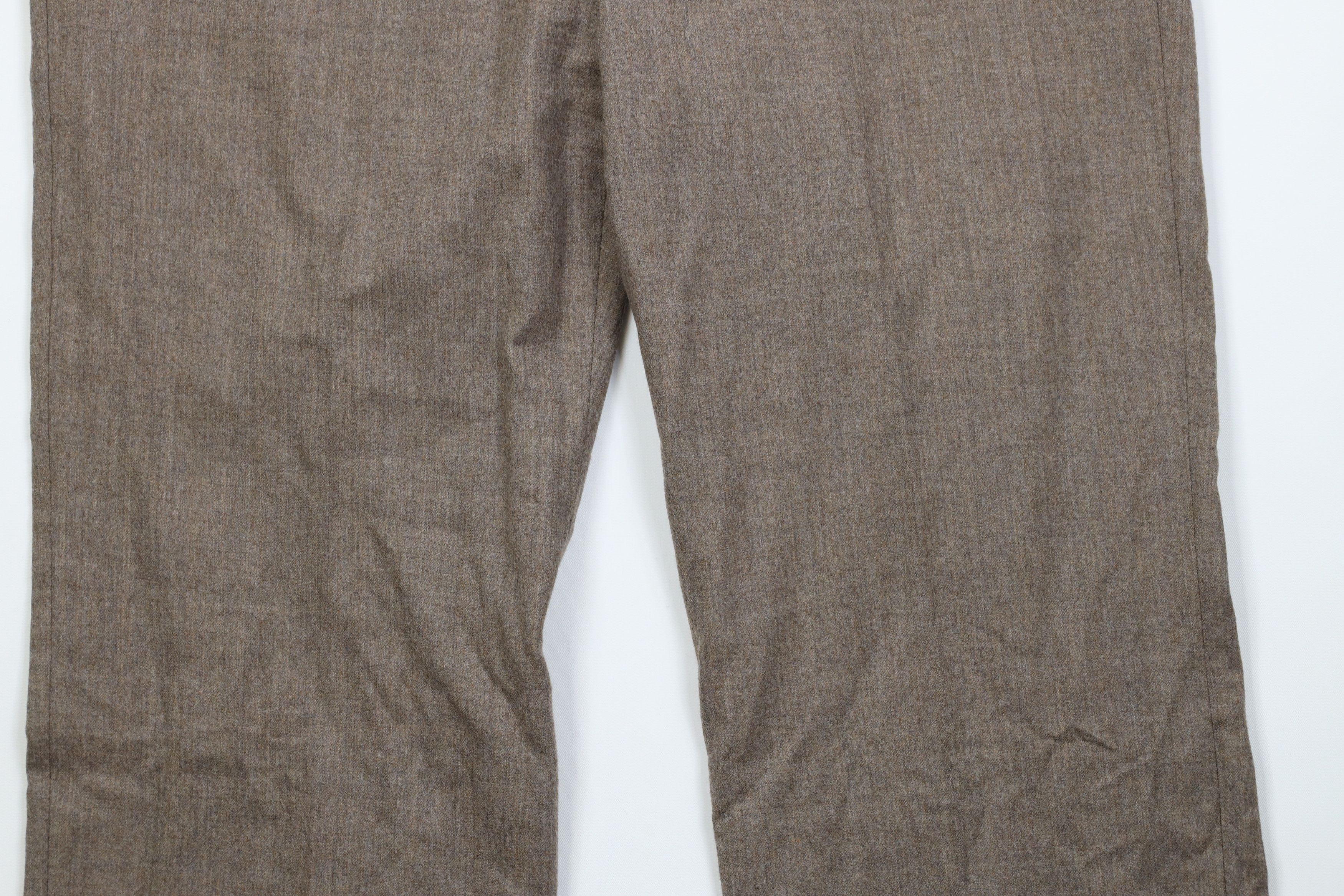 Vintage Vintage 70s Streetwear Knit Flared Wide Leg Chino Pants USA Size US 36 / EU 52 - 4 Thumbnail