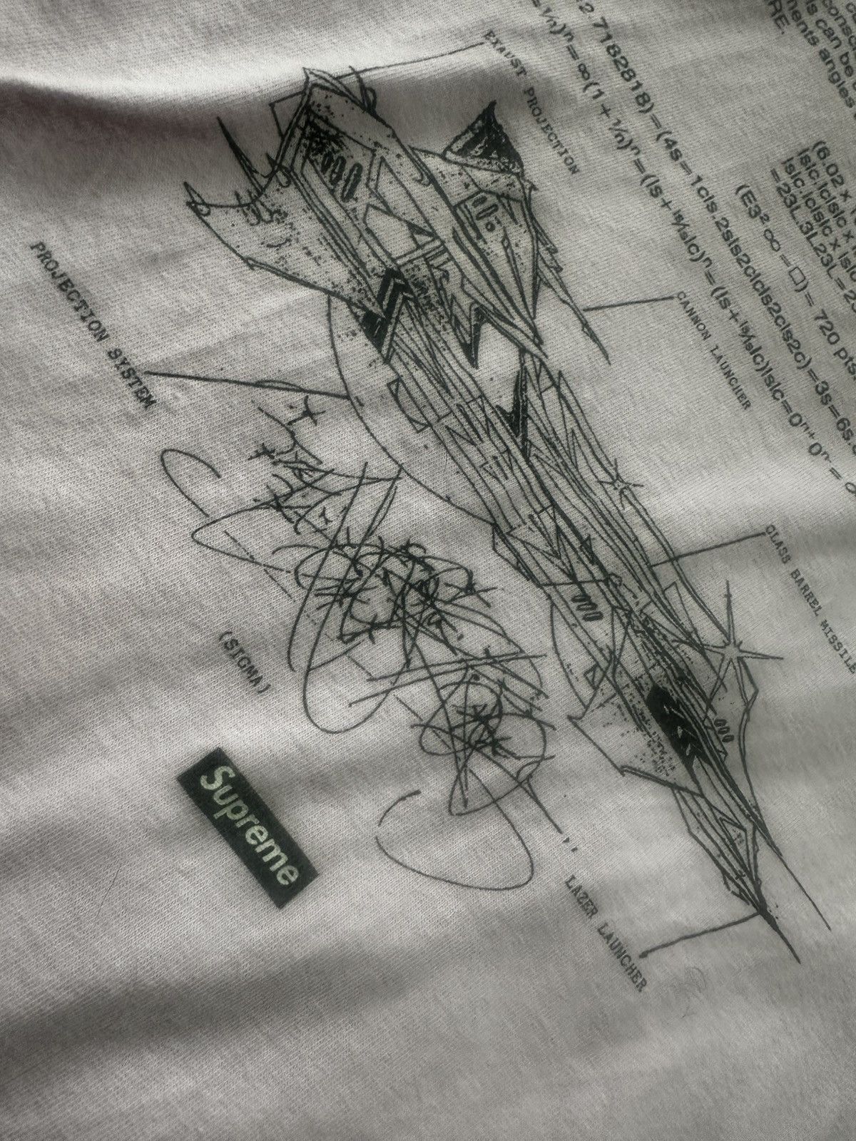 Supreme Supreme SS20 Rammellzee Tee Pink Size Medium Brand New Size US M / EU 48-50 / 2 - 4 Thumbnail