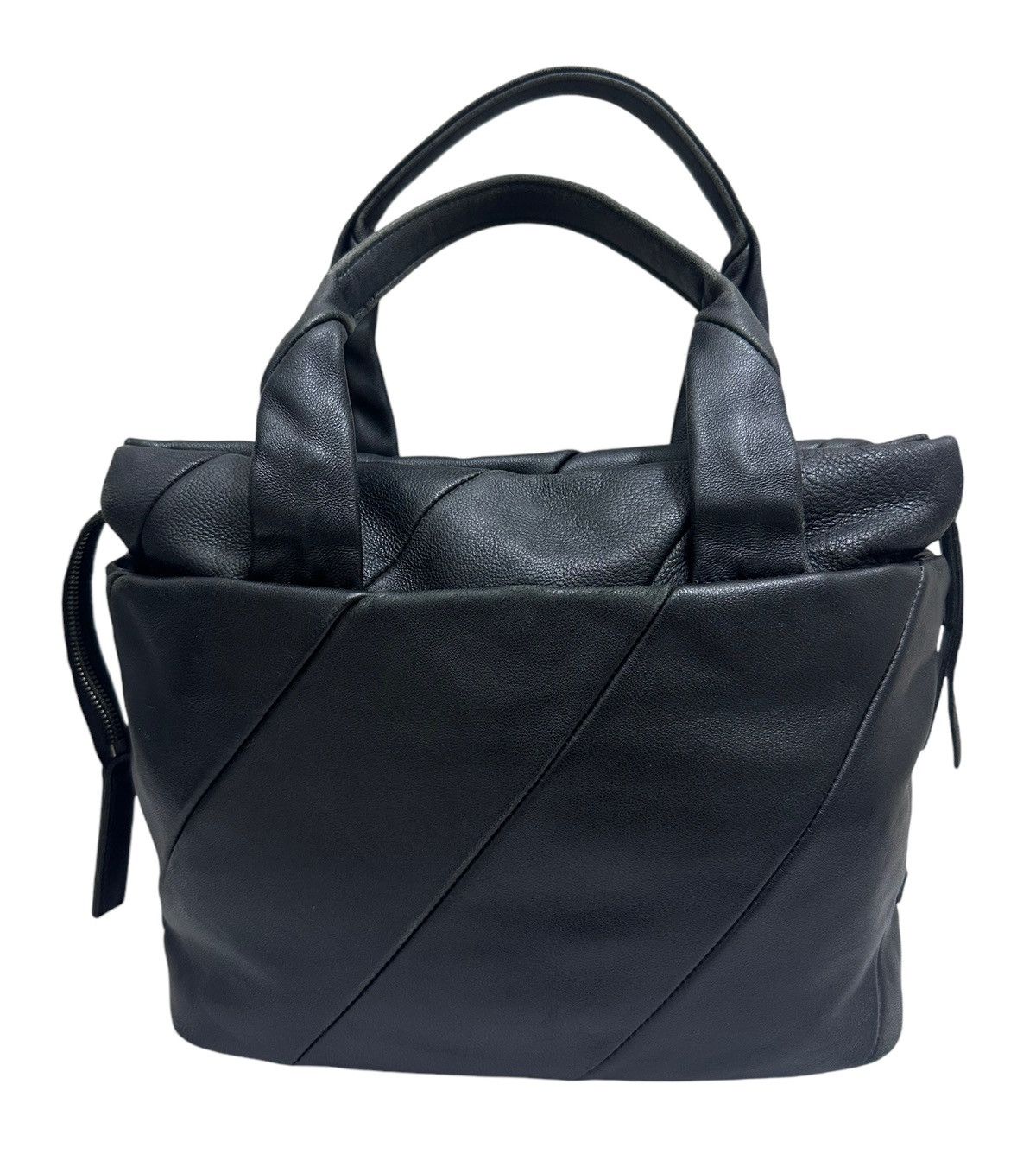 Yohji Yamamoto Vintage Yohji Yamamoto Leather Handbag Size ONE SIZE - 1 Thumbnail