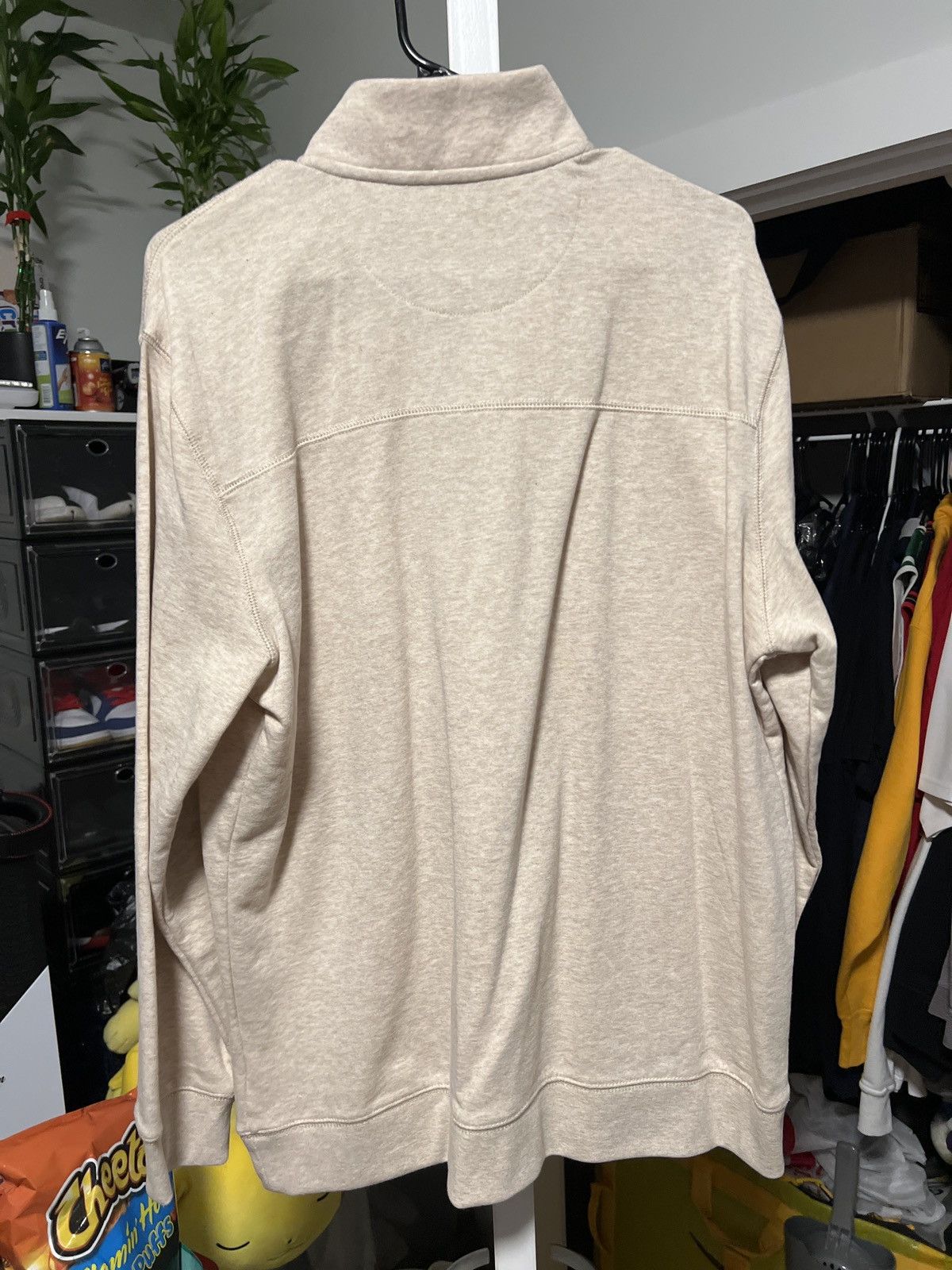 George Beige Quarter Zip Size US L / EU 52-54 / 3 - 2 Thumbnail