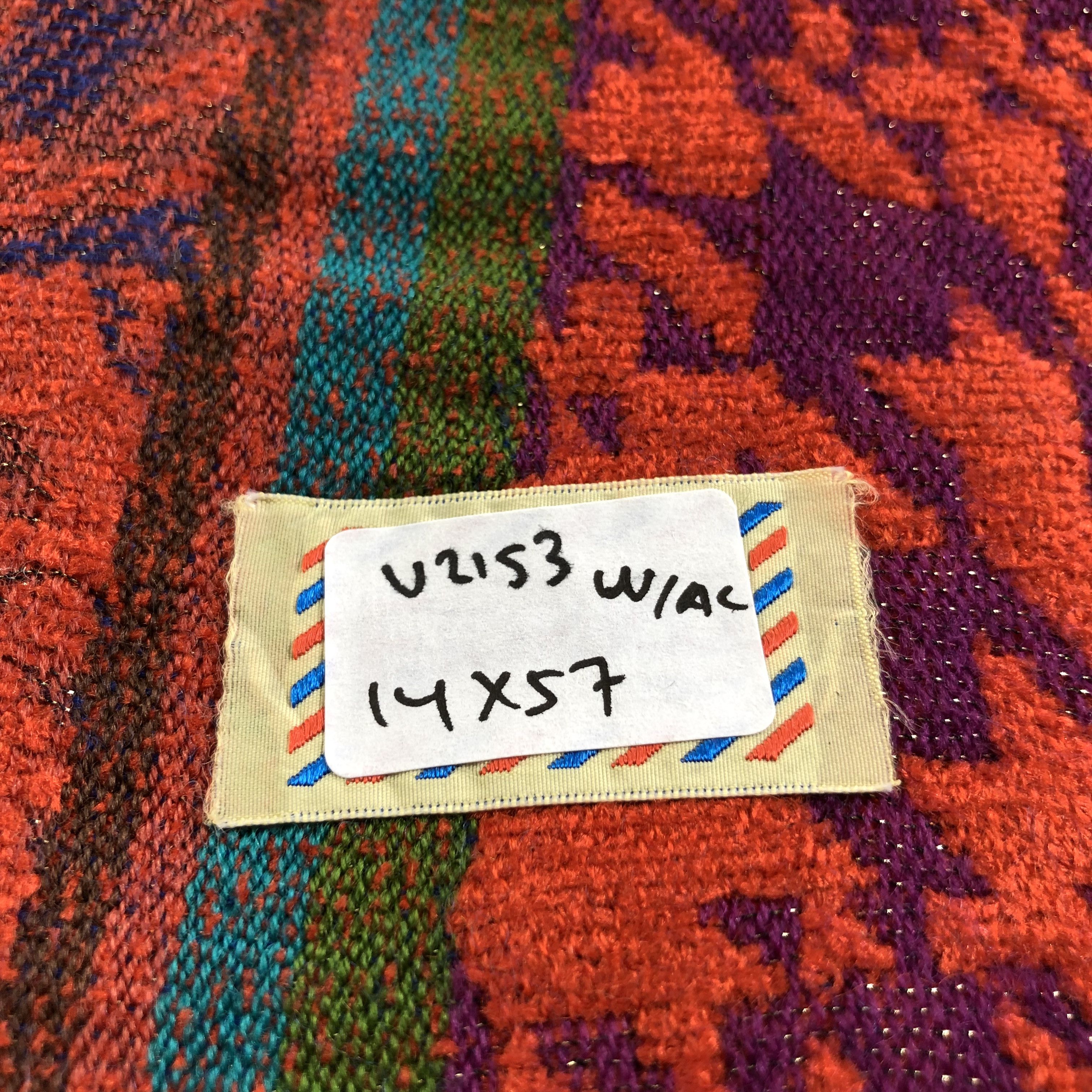 Fiorucci Fiorucci Houndstooth Wool Scarf Muffler Neckwear V2153 Size ONE SIZE - 8 Thumbnail