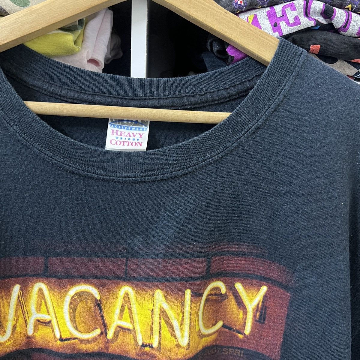 Vintage VTG VACANCY HORROR MOVIE TEE Size US L / EU 52-54 / 3 - 6 Thumbnail
