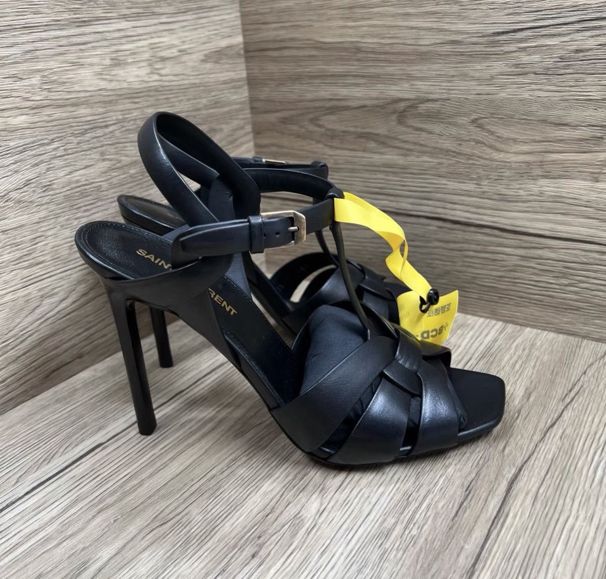 Saint Laurent Paris Saint Laurent SLP Black High Heels J41 Size US 6.5 / IT 36.5 - 4 Thumbnail