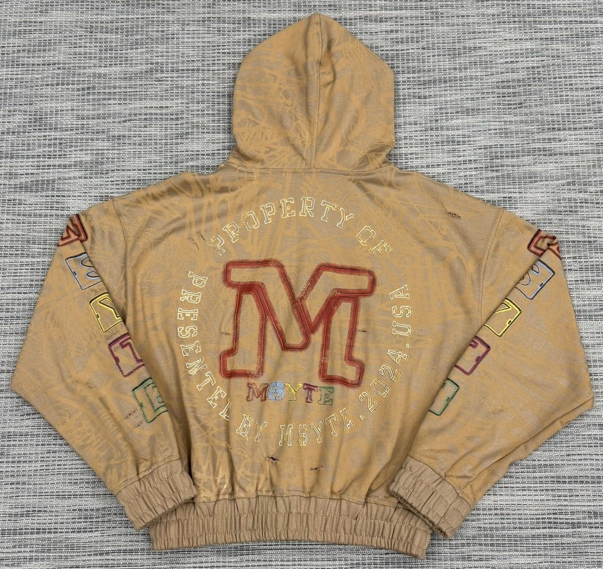 Other Msyte Brown Graffiti Zip Size US M / EU 48-50 / 2 - 2 Thumbnail