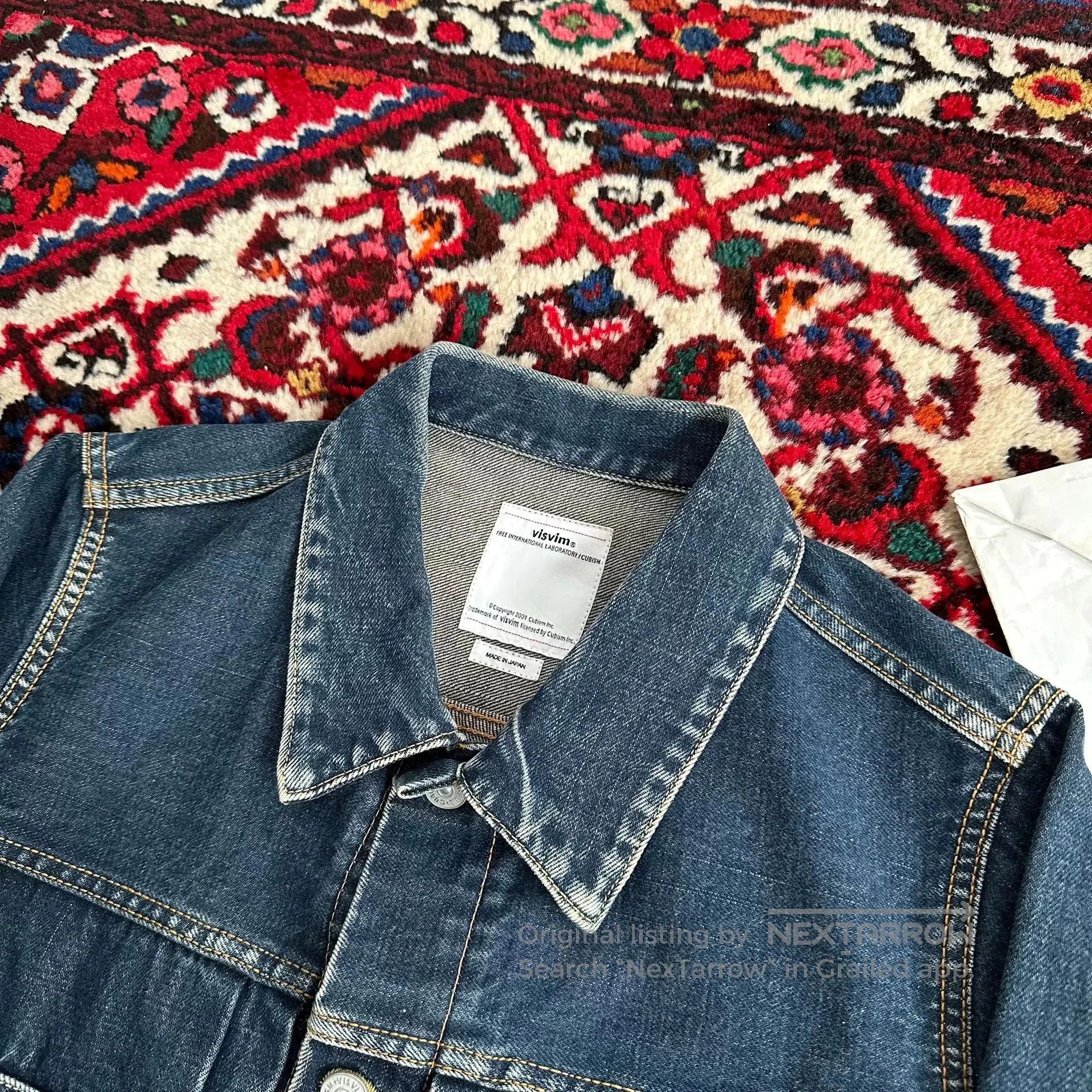 visvim limited edition denim jacket.