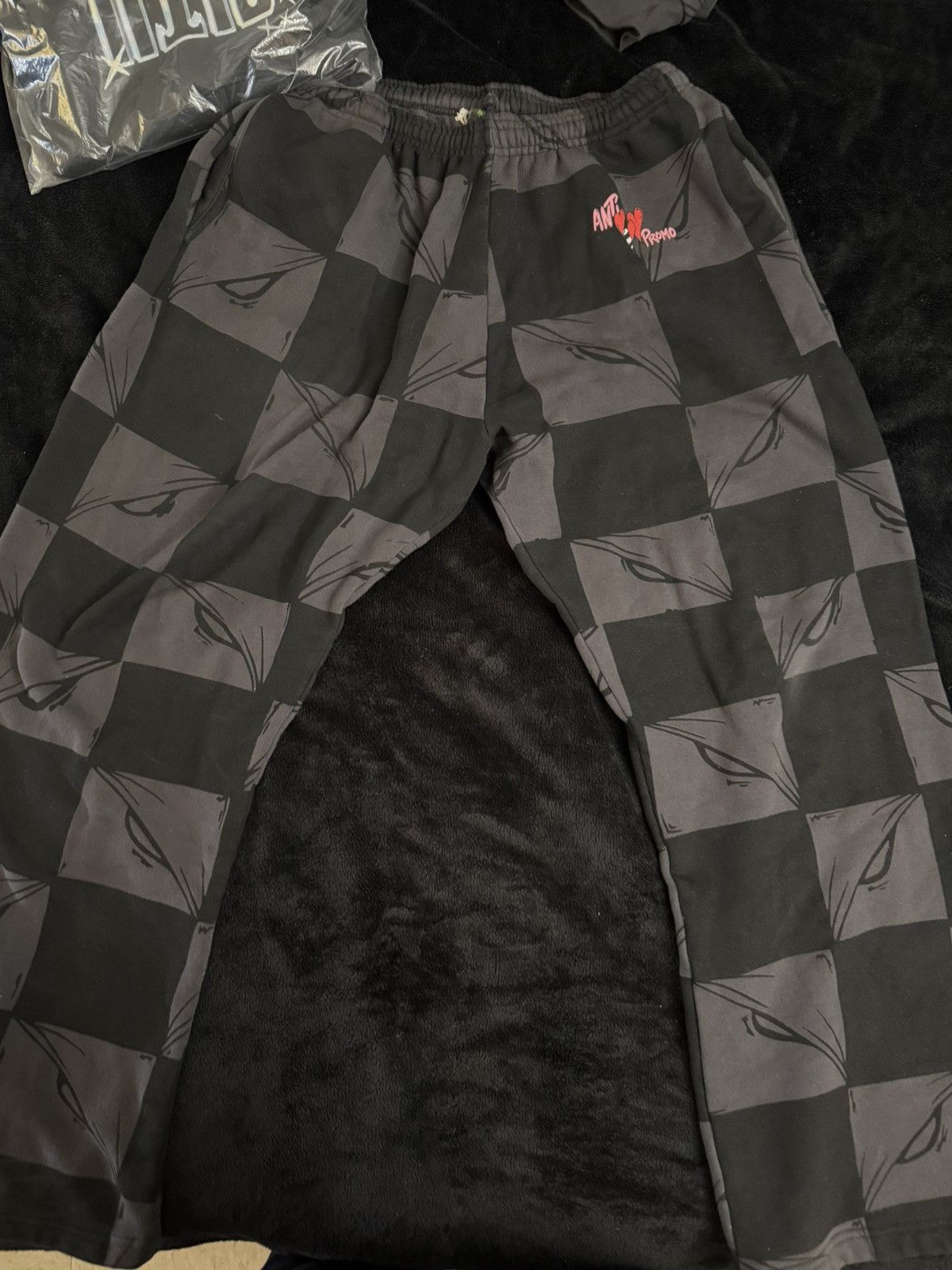 Chrome Hearts Chrome Hearts x Matty Boy “Anti Promo 99 Eyez” Sweatpants Size US 35 - 1 Thumbnail