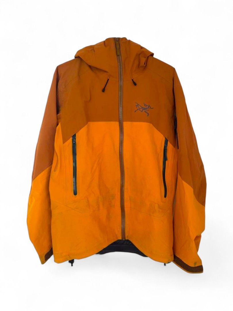 Arc'teryx Arc'teryx - S Rush Jacket Orange Water Resistant Goretex Size US S / EU 44-46 / 1 - 1 Thumbnail